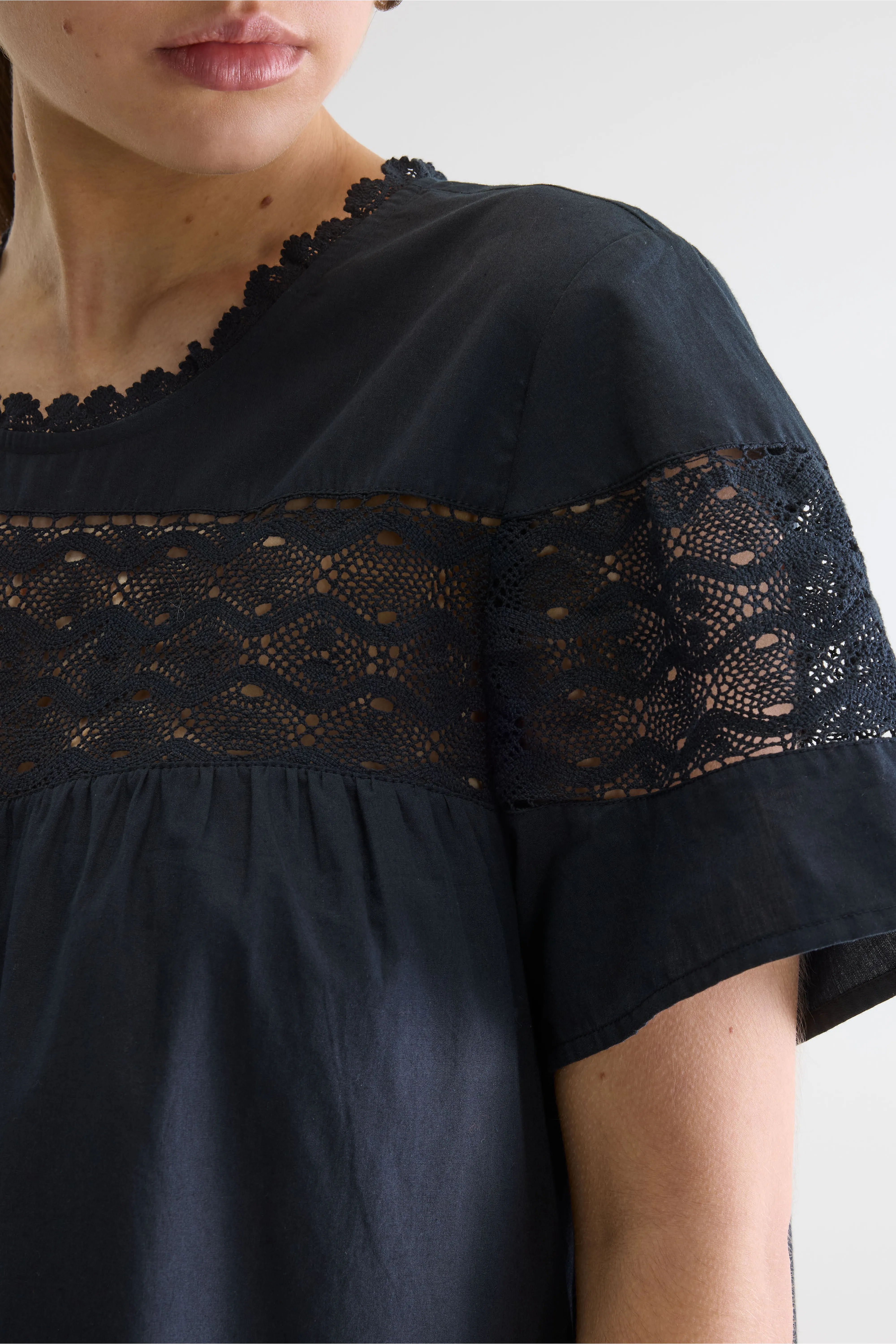 Bellerose Delhi babydoll dress (261 / W / METEORITE)