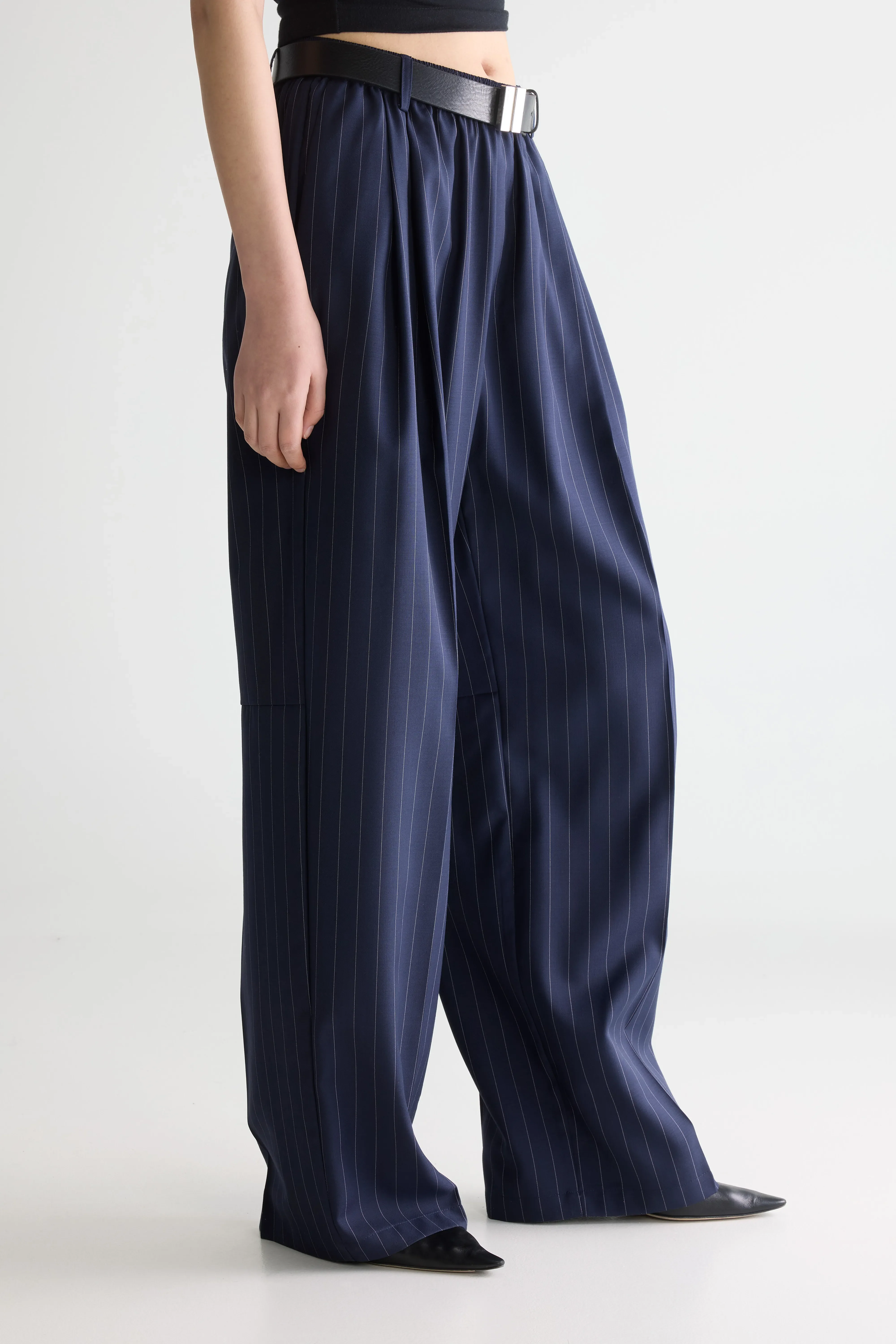 Bellerose Jilo tapered trousers (261 / W / STRIPE A)