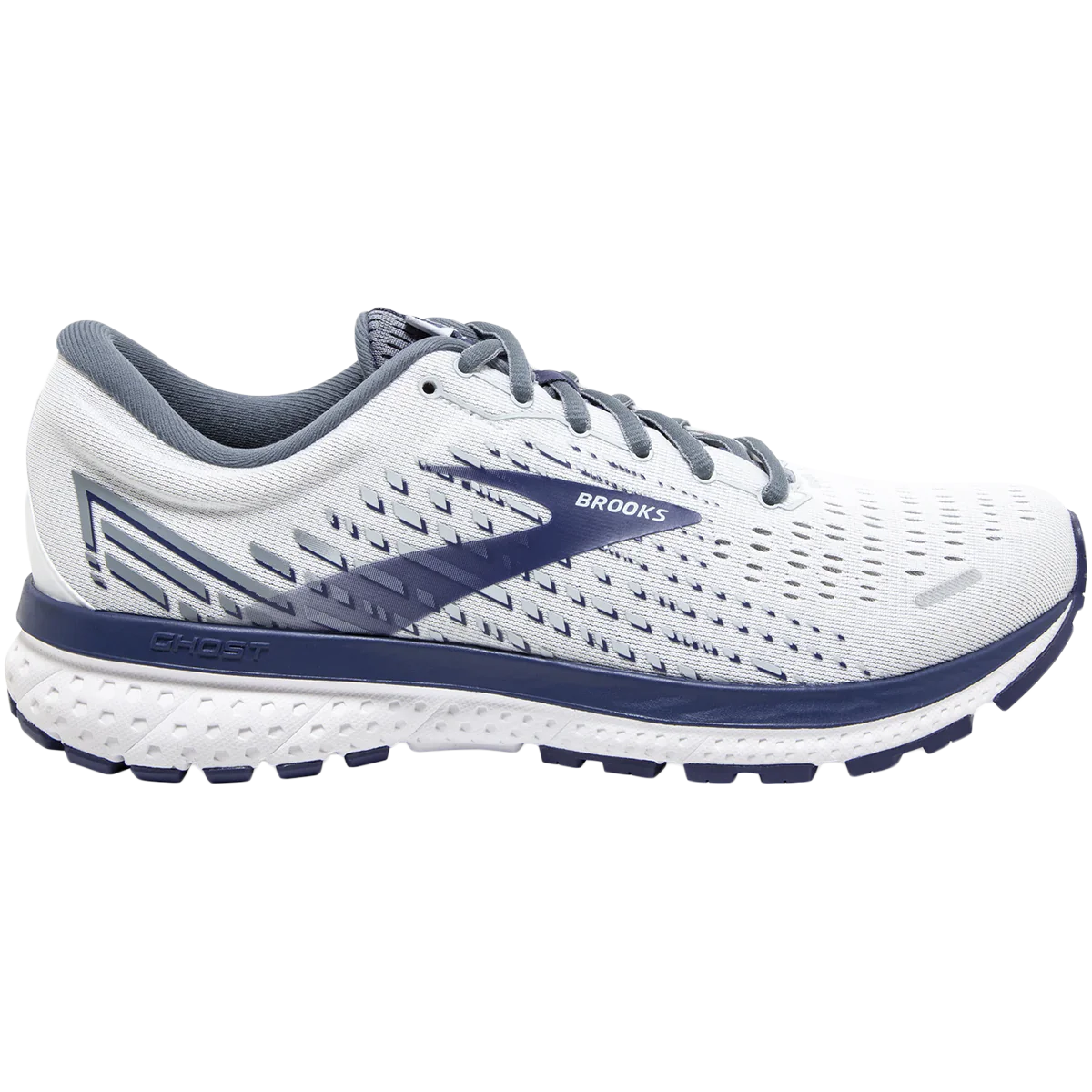 Men's Ghost 13(161-White/Grey/Cobalt/13)