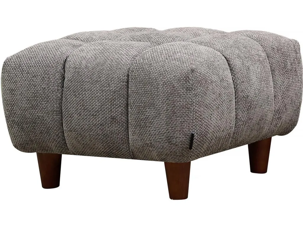 Otomana para sofá Nidovia de diseño moderno y elegante en gris. ntz2284723