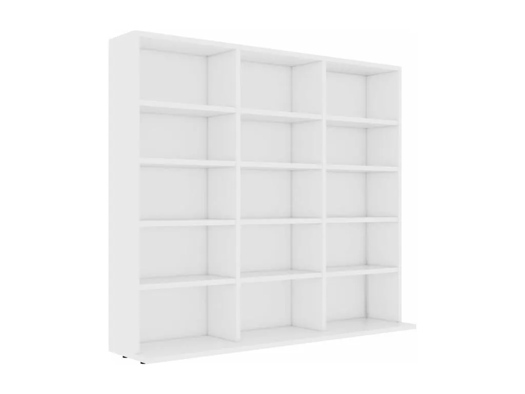 Armario para CDs Banakdecoracion contrachapada blanco 102x23x89.5 cm IVPW28970