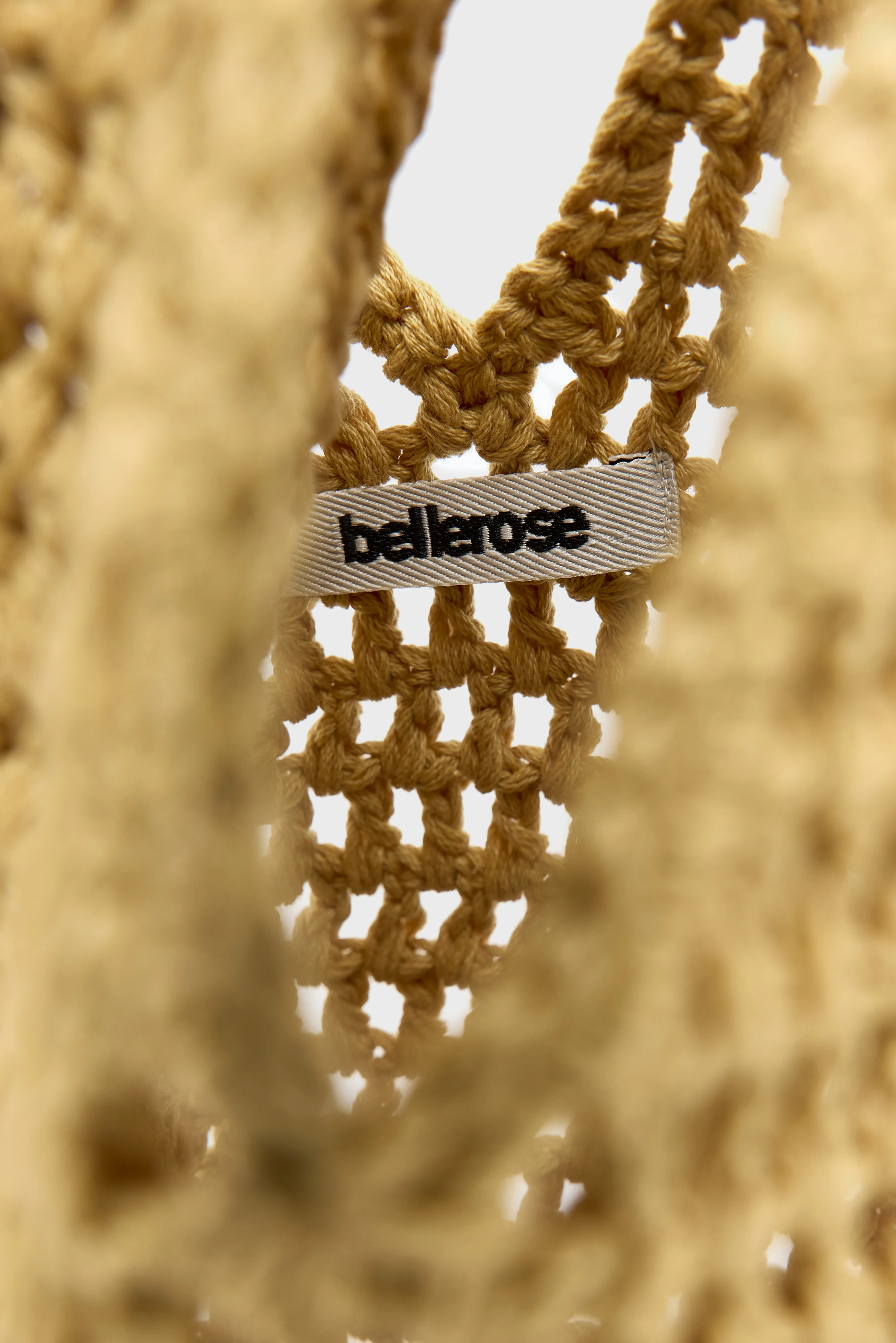 Bellerose Inga crochet handbag (261 / W / RAFIA)
