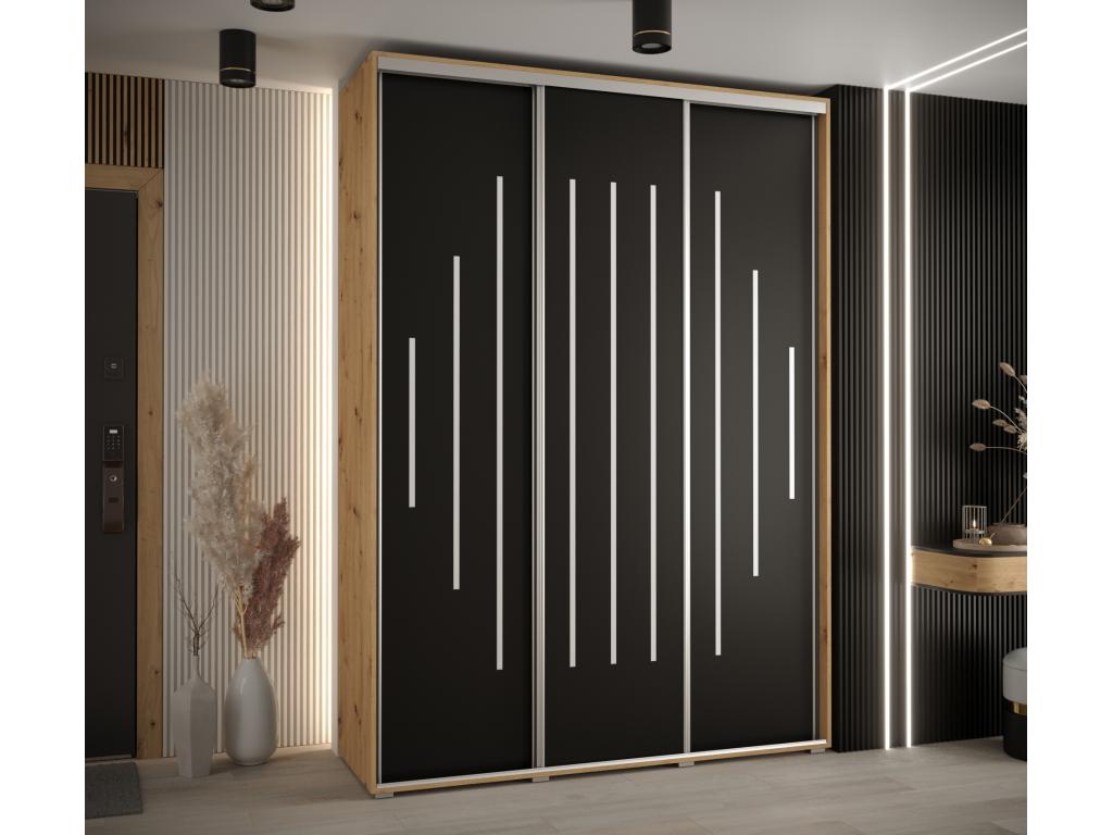 ARMARIO CON PUERTAS BATIENTES 235 - 2/180/60 3 puertas