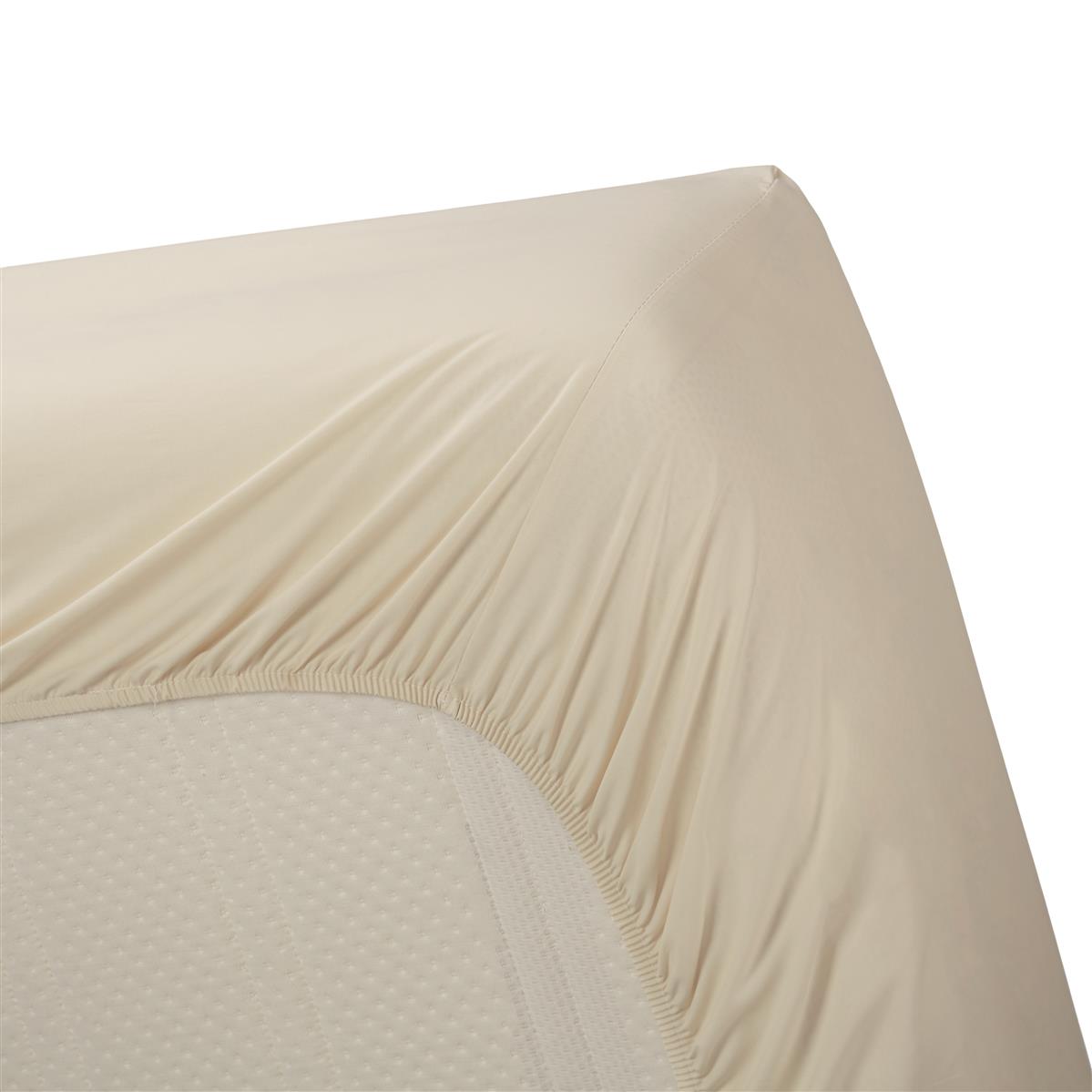 Beddinghouse Percale katoen - Hoeslaken - 80x200 - Naturel