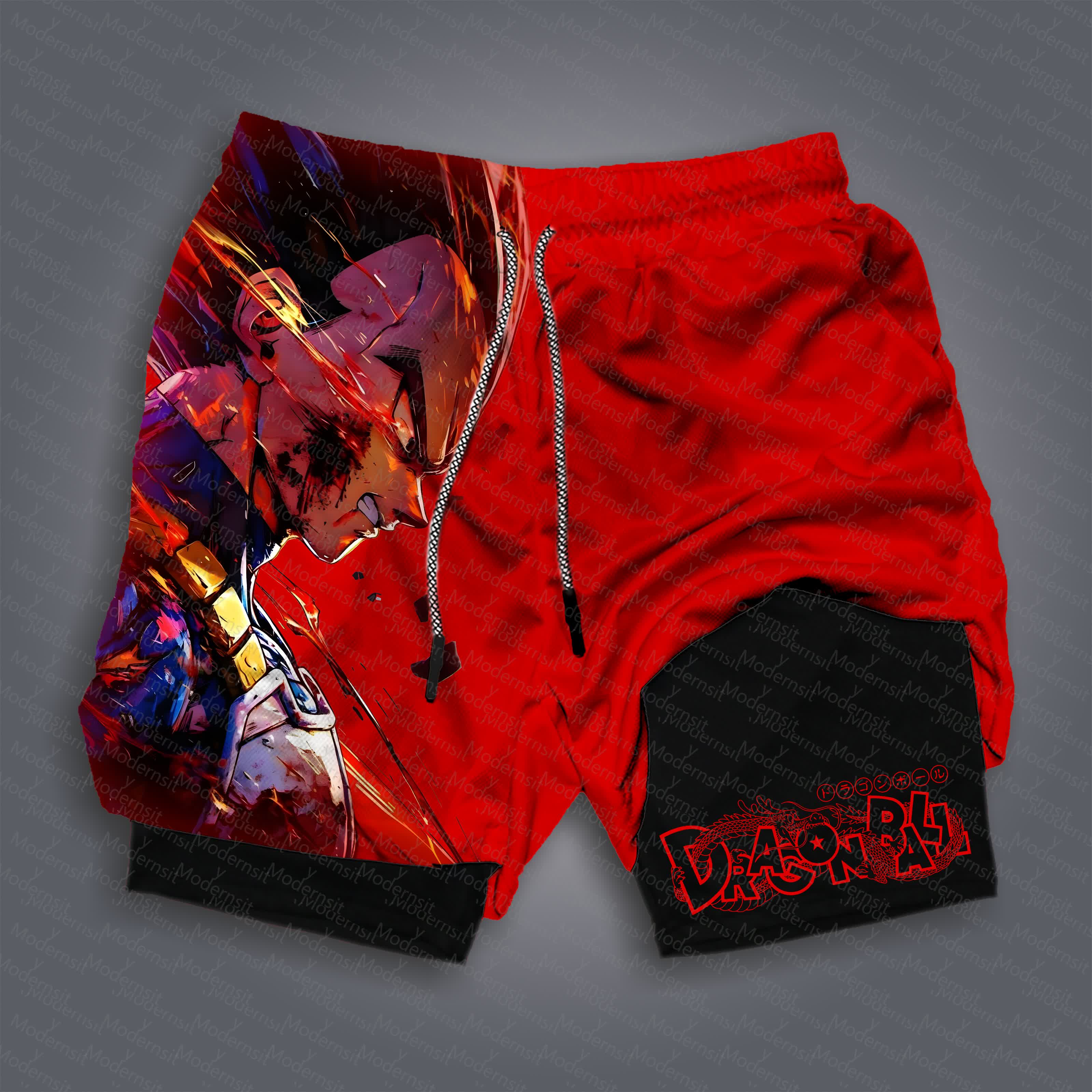 Unisex  “Comicssoul” Casual Anime Streetwear Gym Shorts