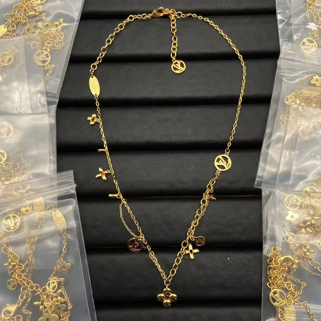 Louis Vuitton Muti-Charms Necklace - Original Replica Club
