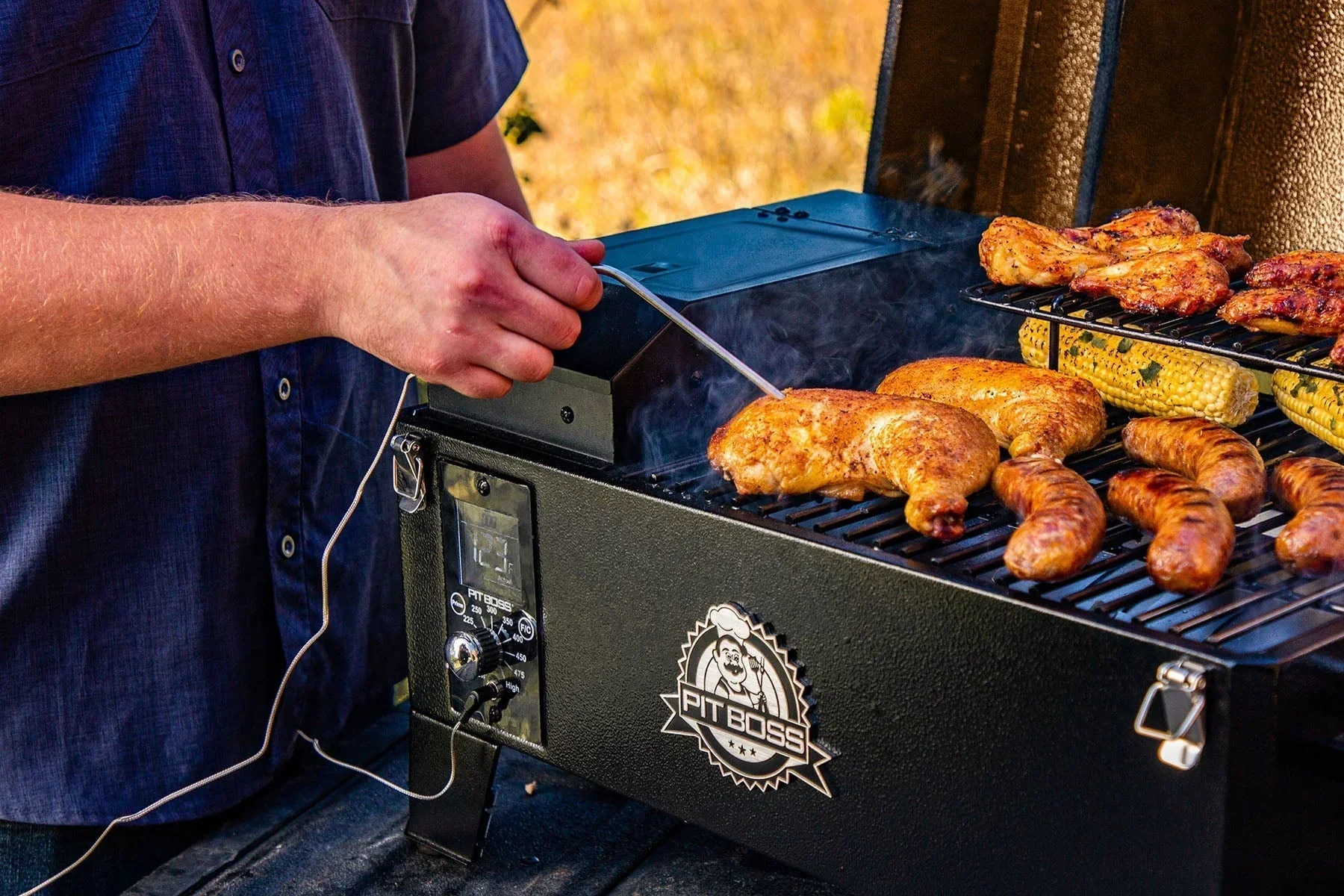Pitboss Pit Boss Table Top Pellet Grill - Copper