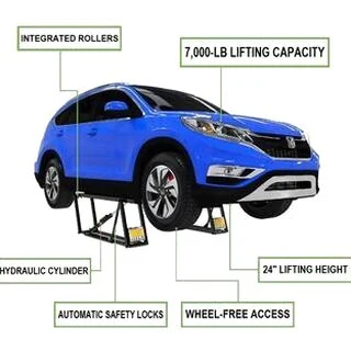 QuickJack Portable Car Lift For Trucks And SUVs, 7000 lbs Capacity - 7000TL - Image 2 QuickJack Portable Car Lift For Trucks And SUVs, 7000 lbs Capacity - 7000TL - Image 2