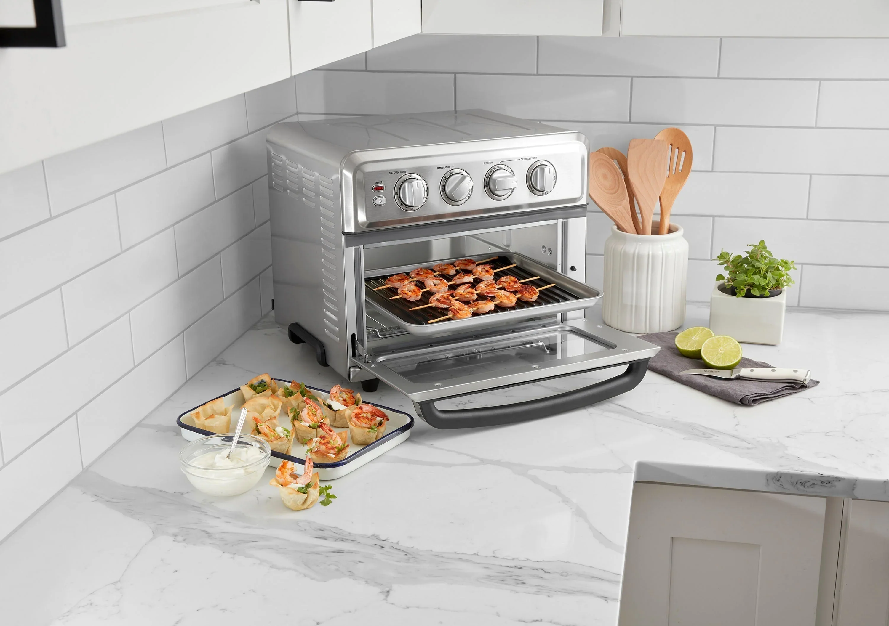 Cuisinart – Air Fryer Toaster Oven with Grill – Stainless Steel