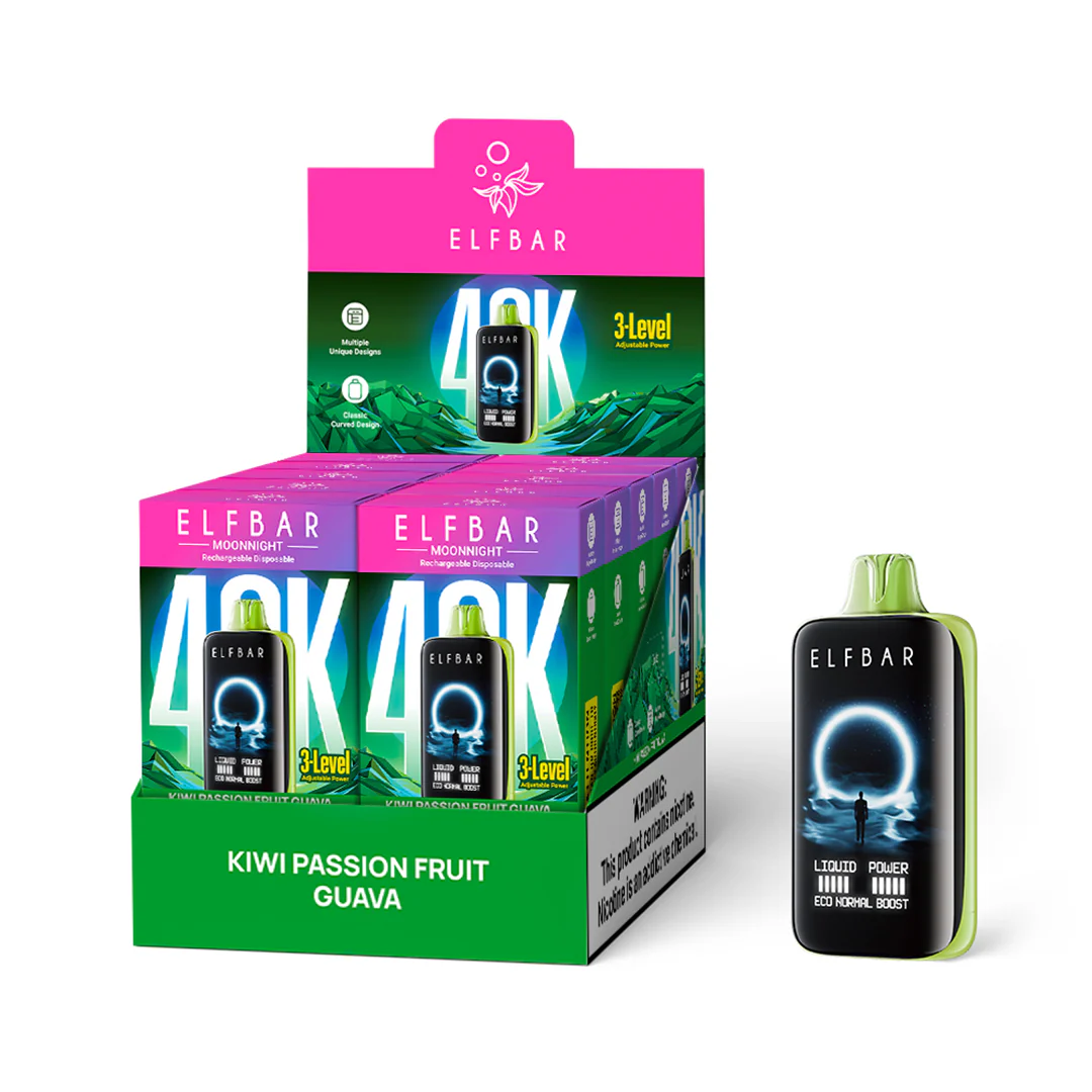 ELFBAR MoonNight cigarette électronique jetable rechargeable (toutes les saveurs)