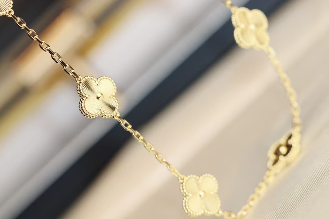 VCA Vintage Alhambra Necklace, 10 Motifs - Original Replica Club
