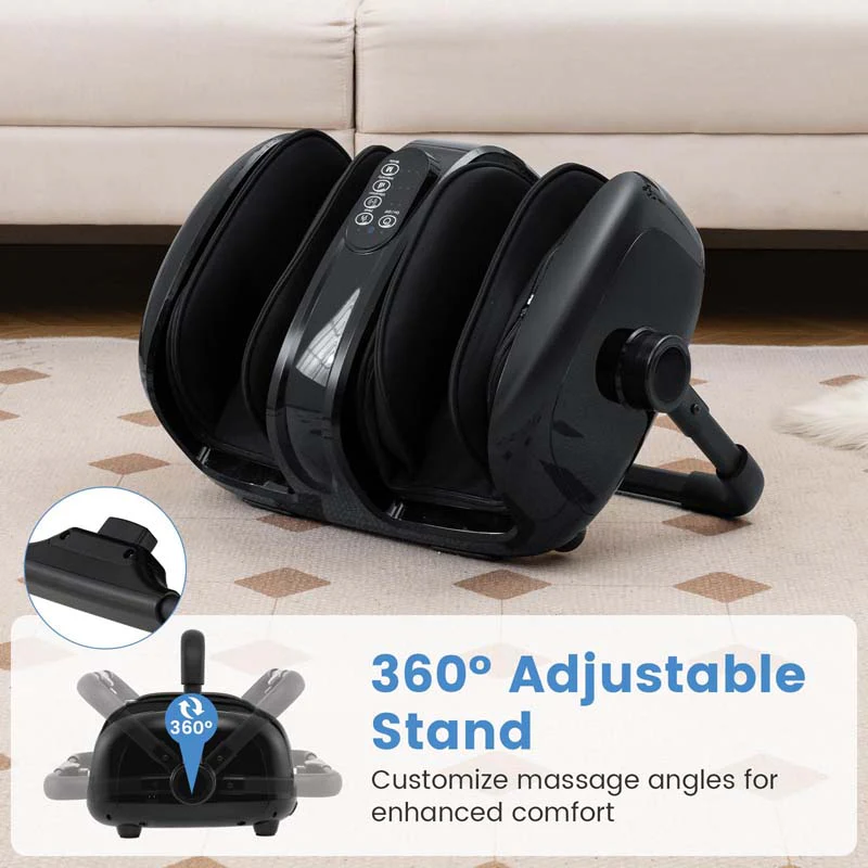 Eletriclife Foot and Calf Massager with Heat for Blood Circulation Pain Relief