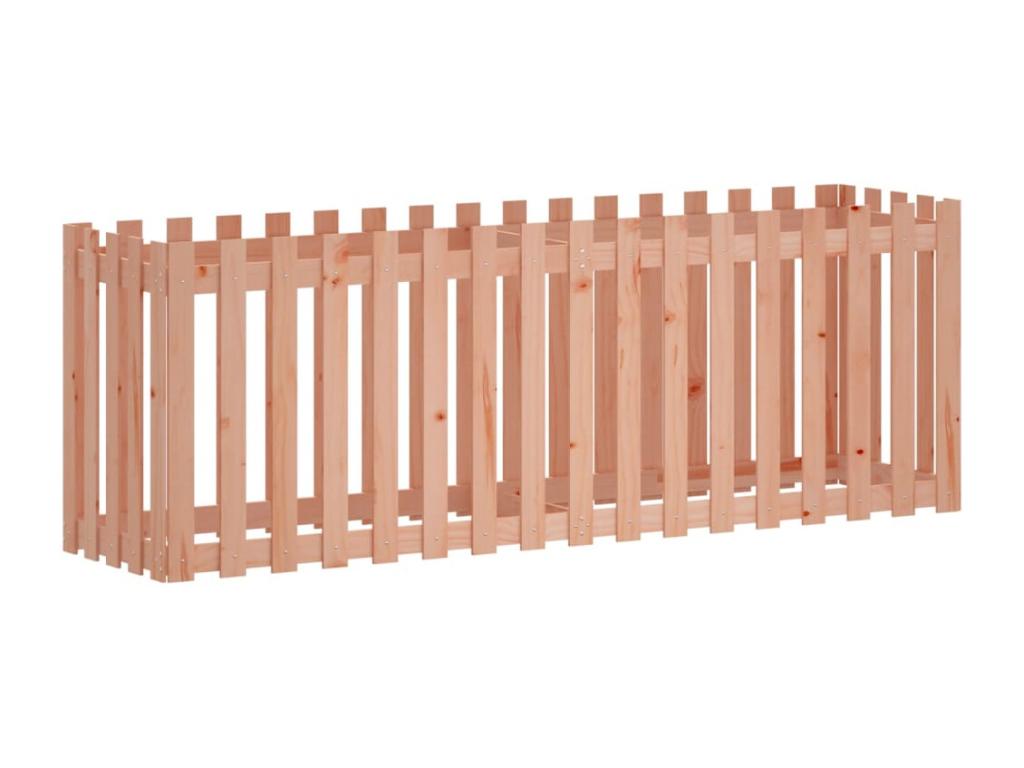Arriate Decoromantico levado jardín valla madera maciza Douglas 200x50x70cm
