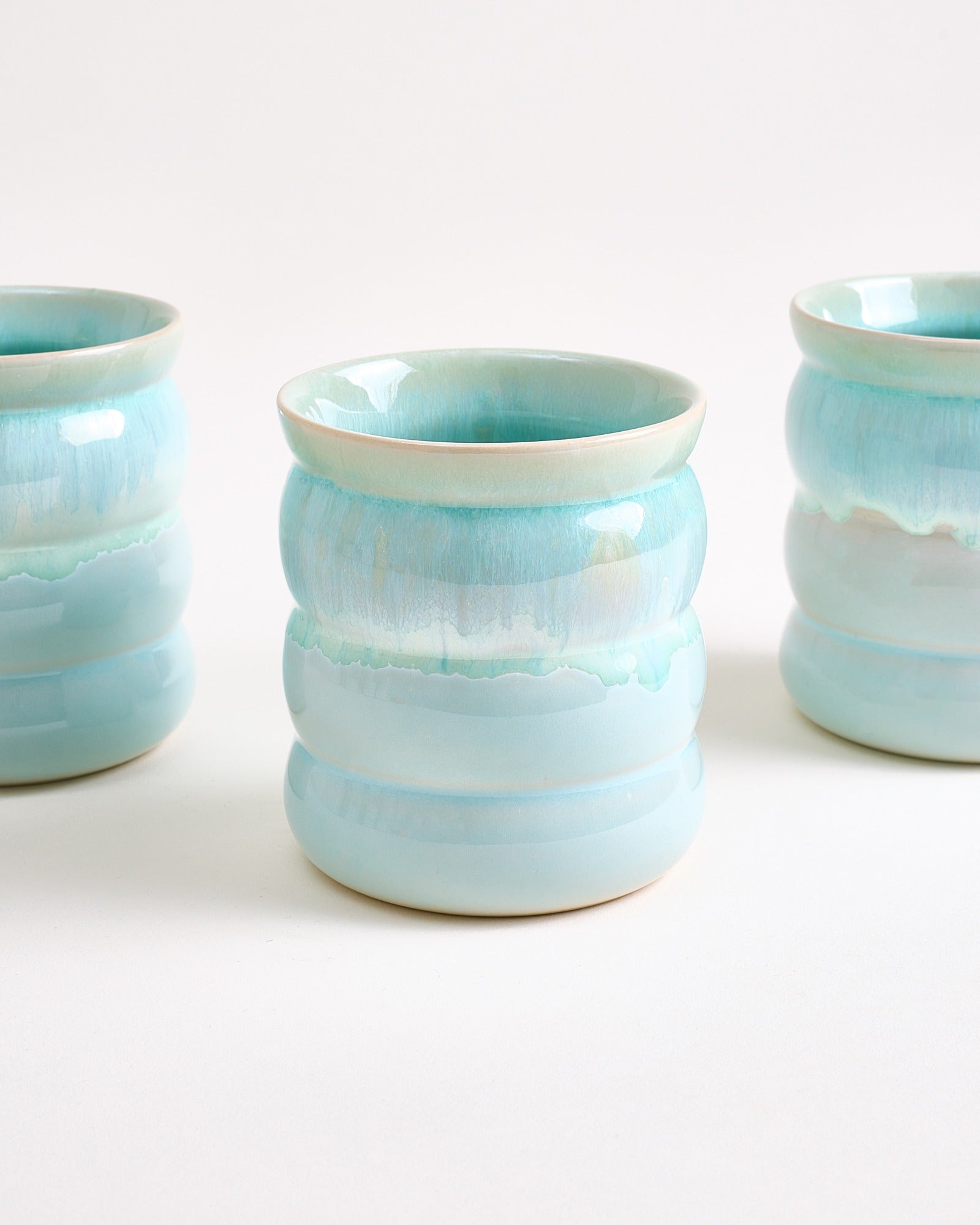 Bica Becher groß bubble mint 4er-Set