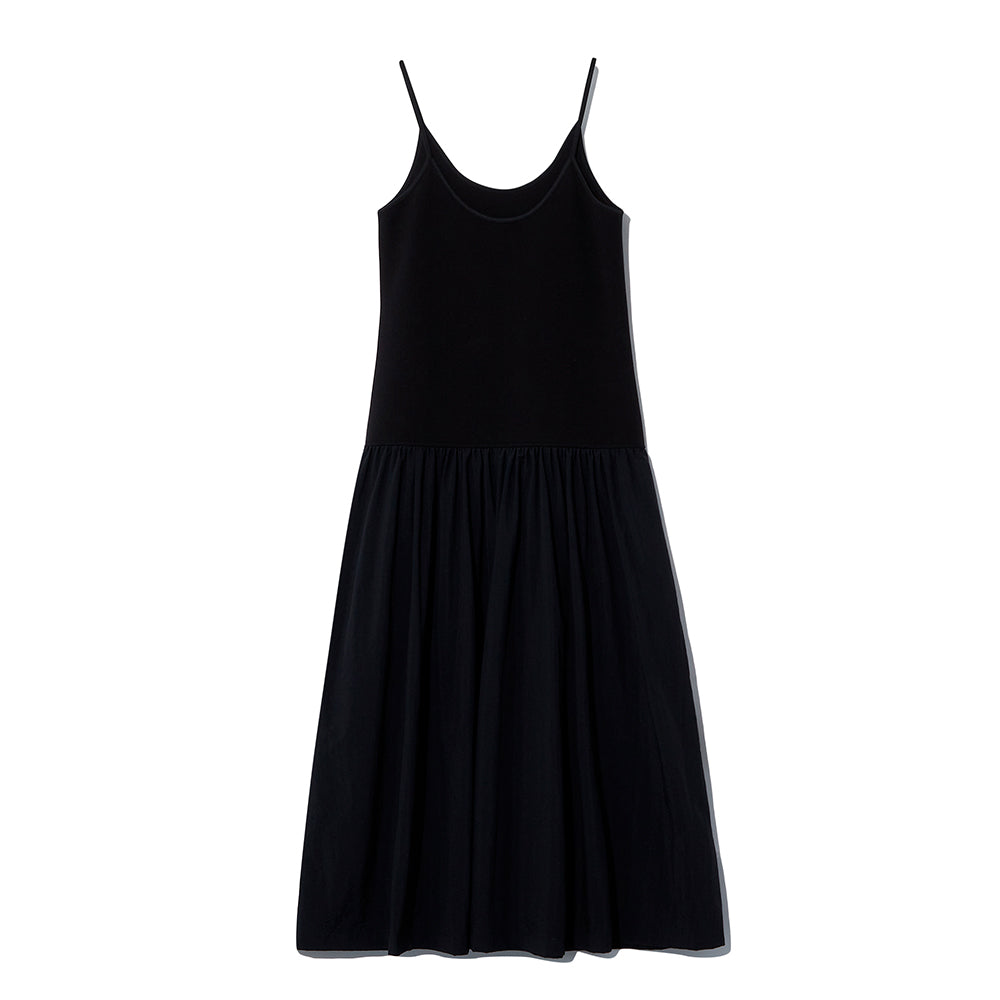 Le 17 septembre - Robe longue Melange - Noir