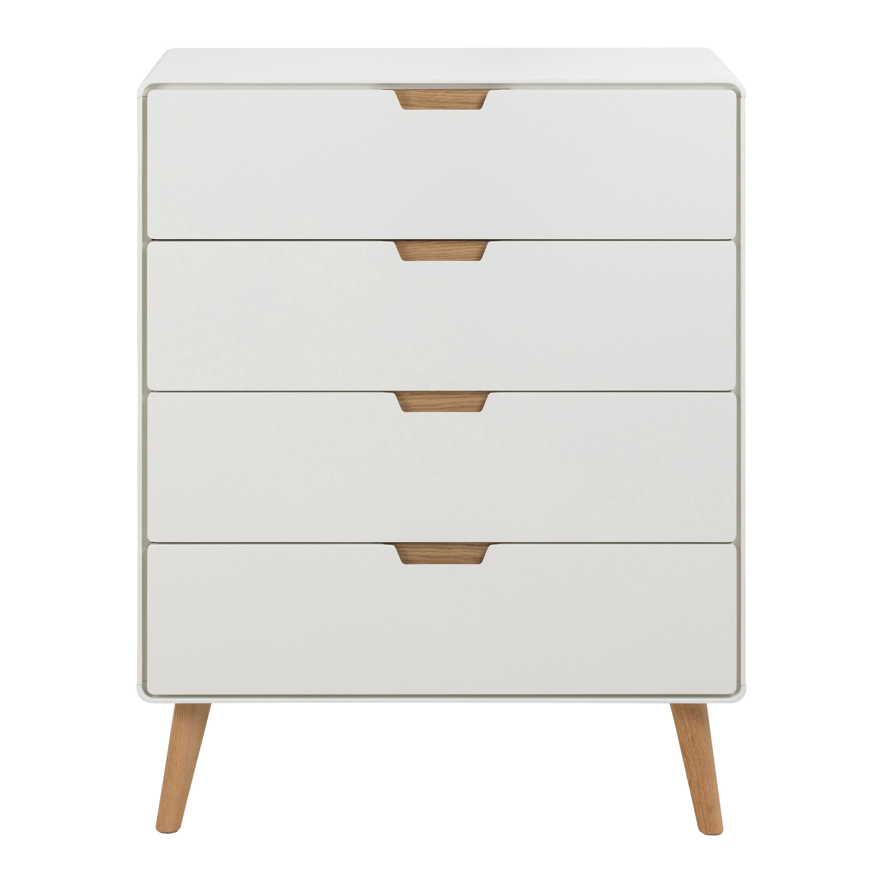 Blokker basic Bailey Ladekast - 4 Lades - Wit