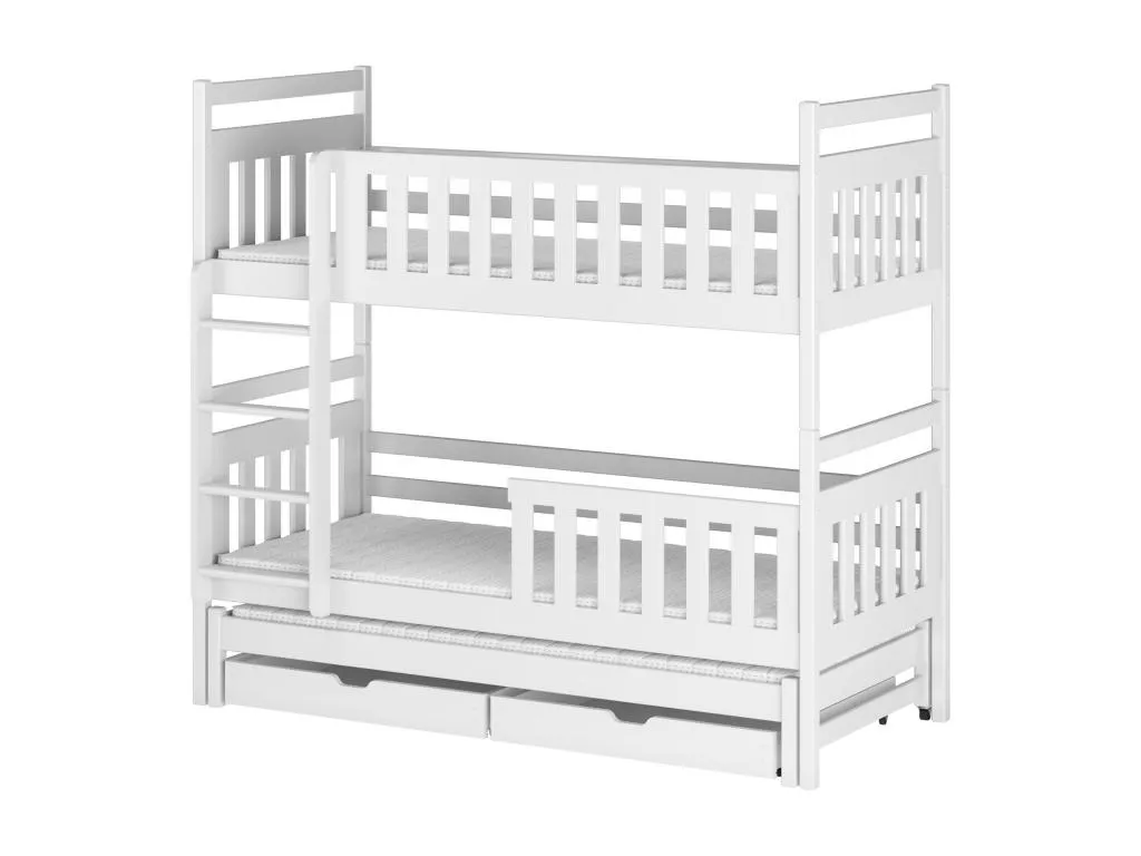 Litera Francomuebleses BB014 80x190 cm Blanco
