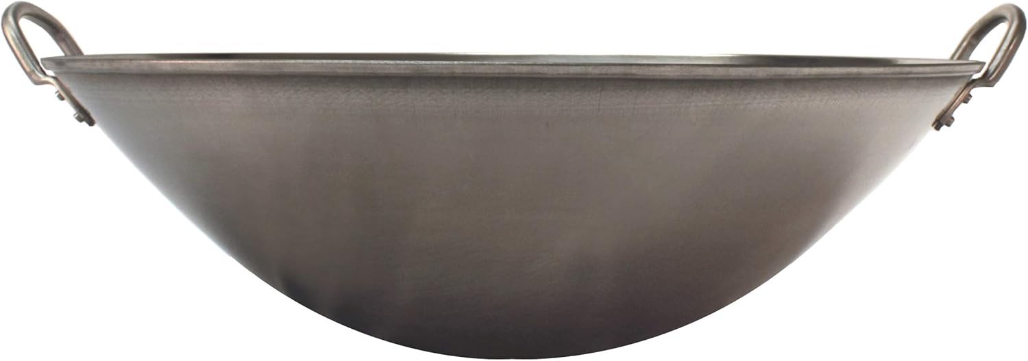 SL-PA450E: 18″ Stainless Steel Wok (Induction Ready)