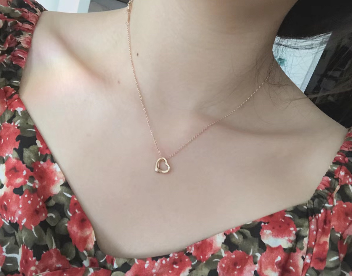 Tiffany Classic Love Heart Pendant Necklace - Original Replica Club