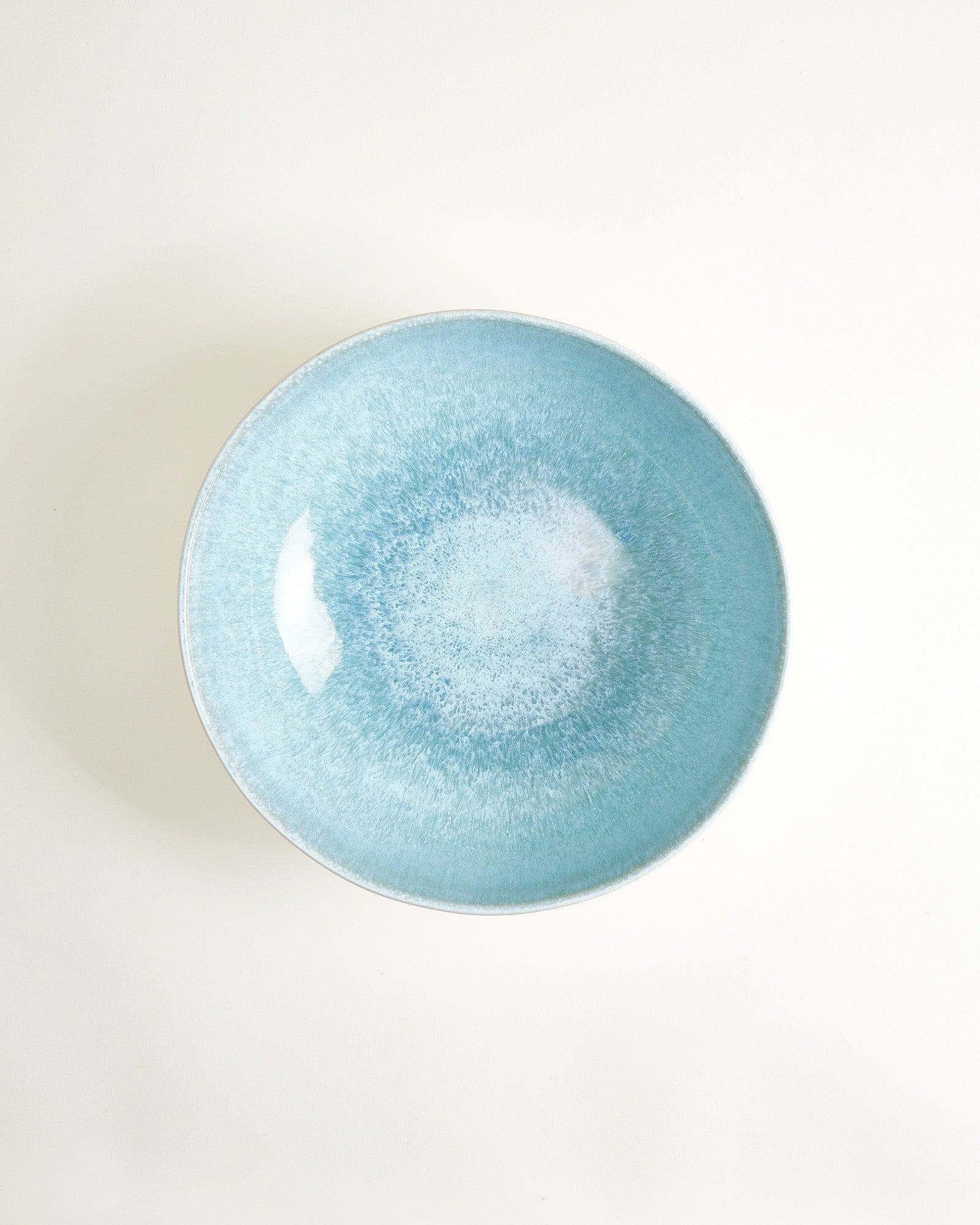 Alcachofra Servierschale grünblau