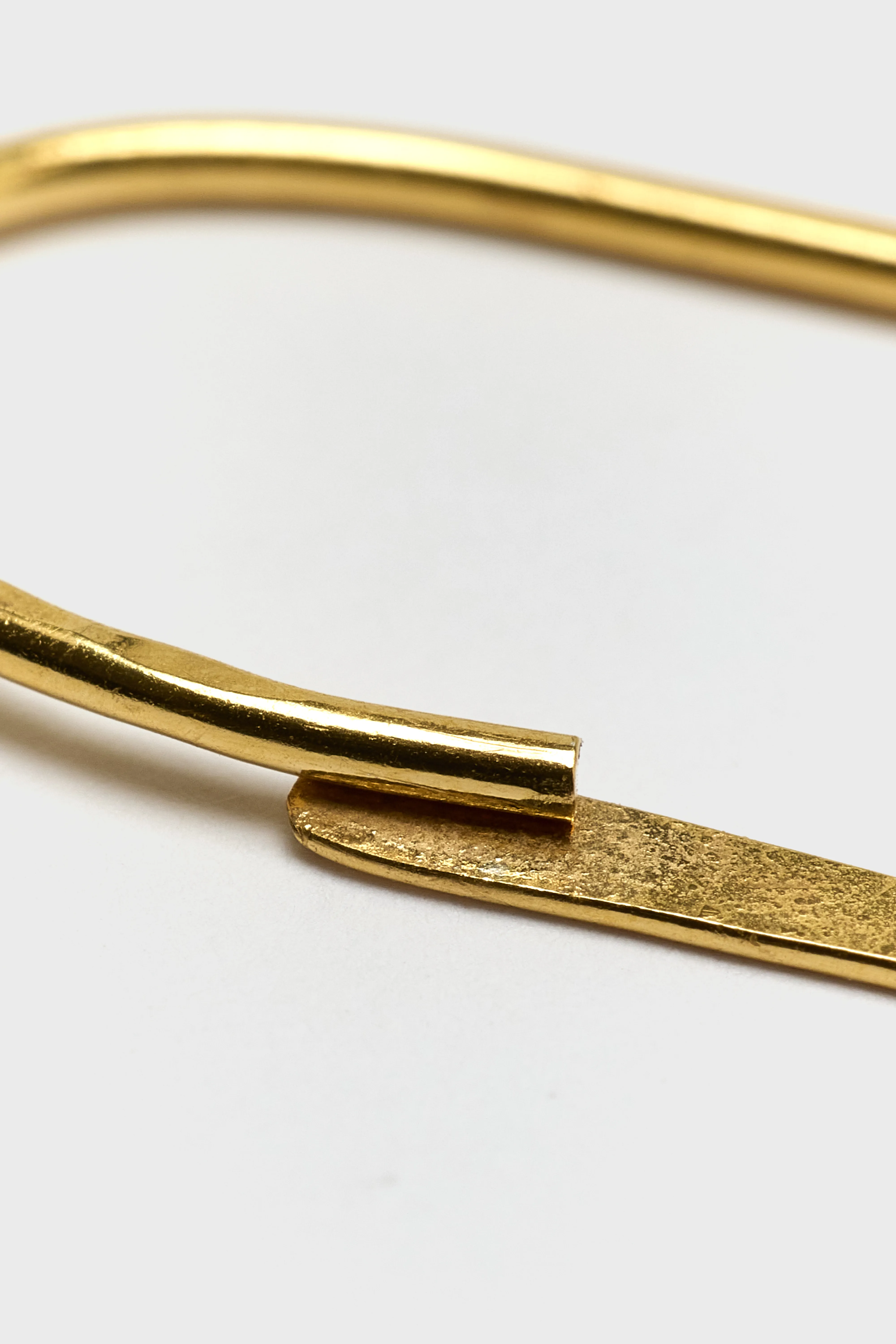 Bellerose Oval Hoop Earrings  (261 / W / GOLD)