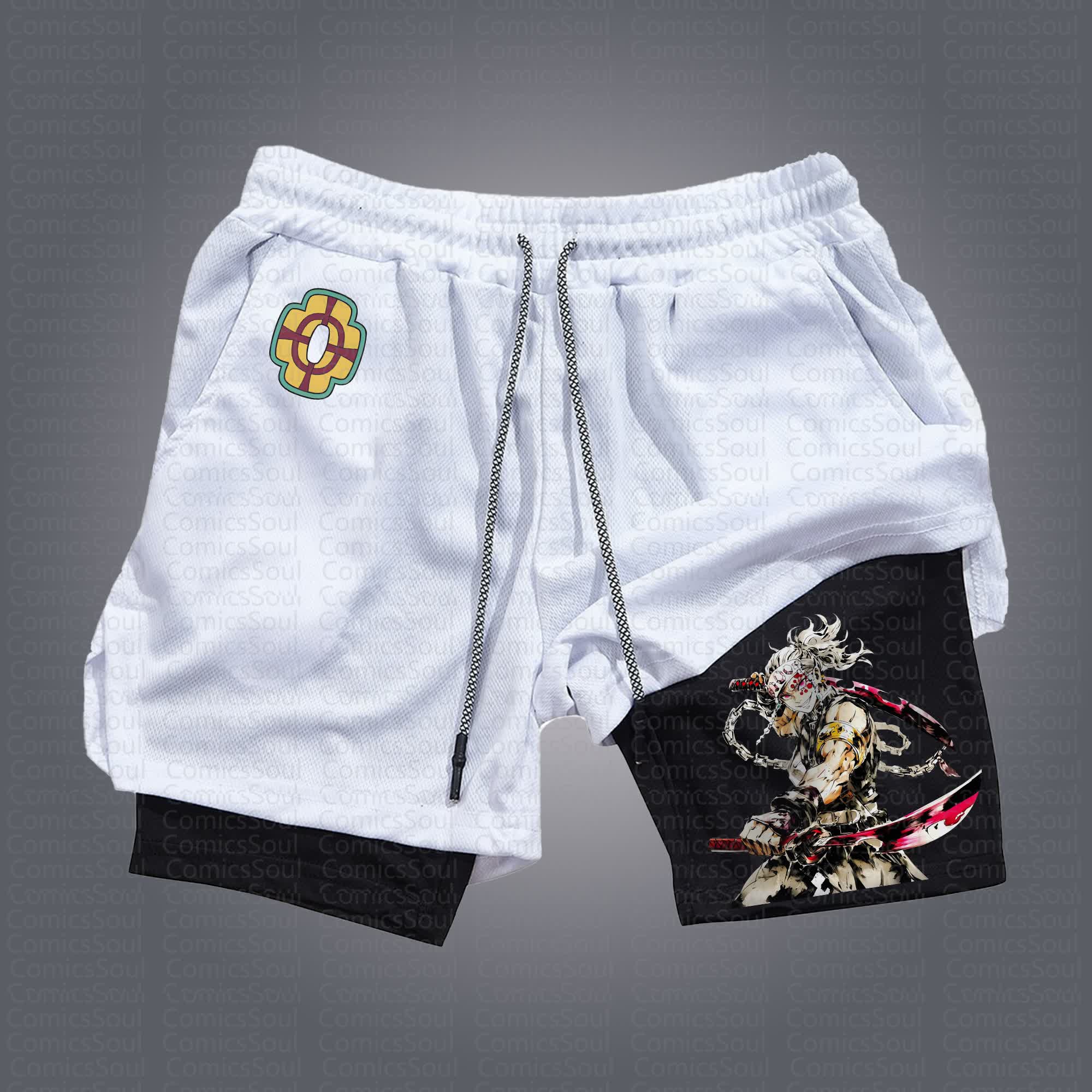 Unisex Casual Anime Streetwear Shorts 丨Comicssoul
