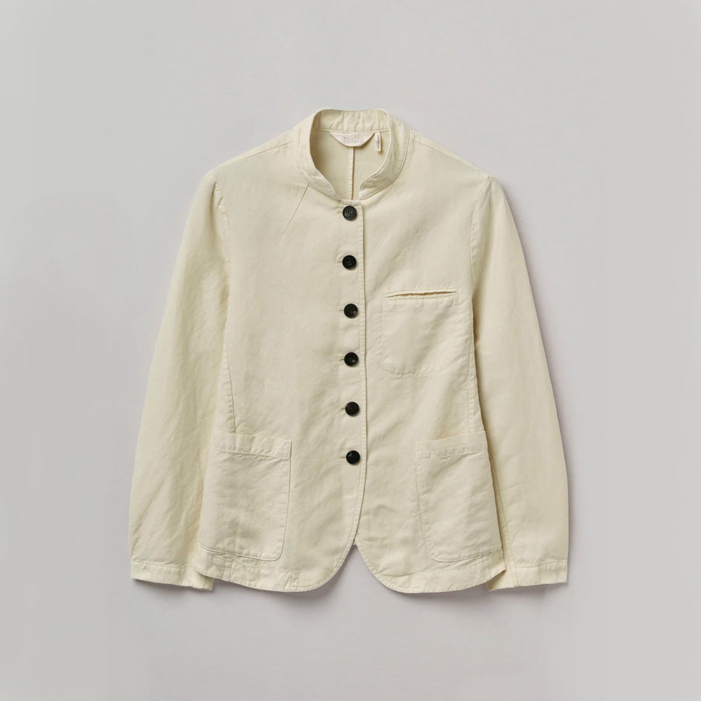 Toast - Veste Garment Dyed Neat - Parchment