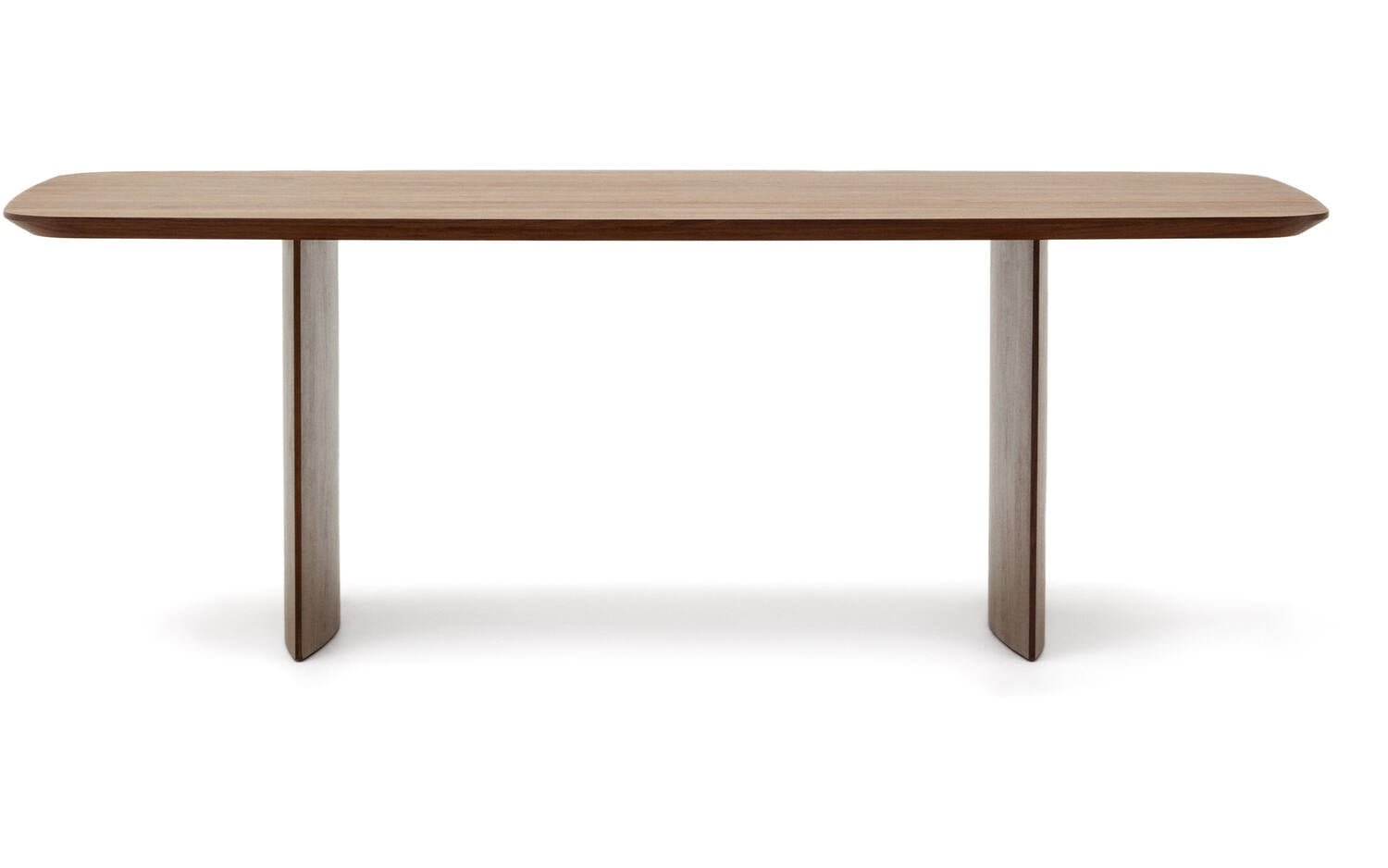 Kave Home - Litto tafel van walnootfineer 240 x 100 cm