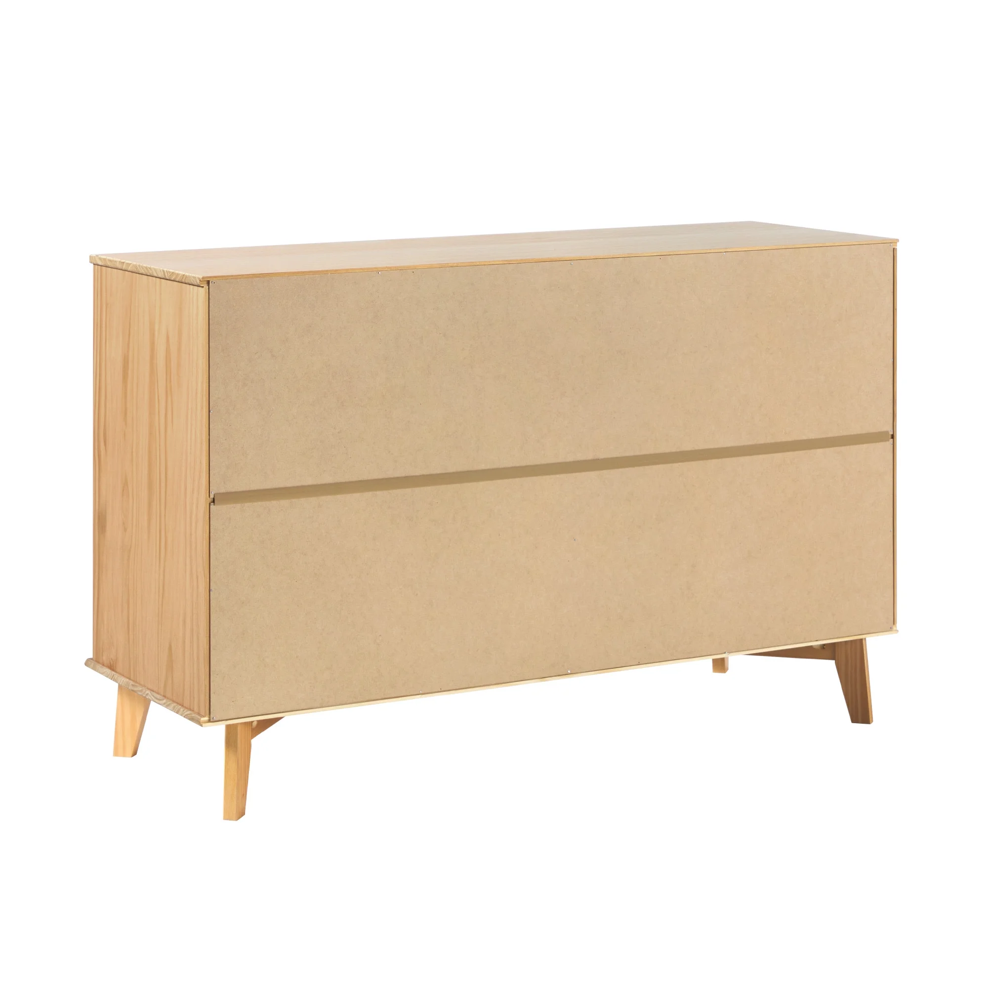 Walker Edison Sonoma 6-Drawer Solid Wood Caramel Dresser - Image 19