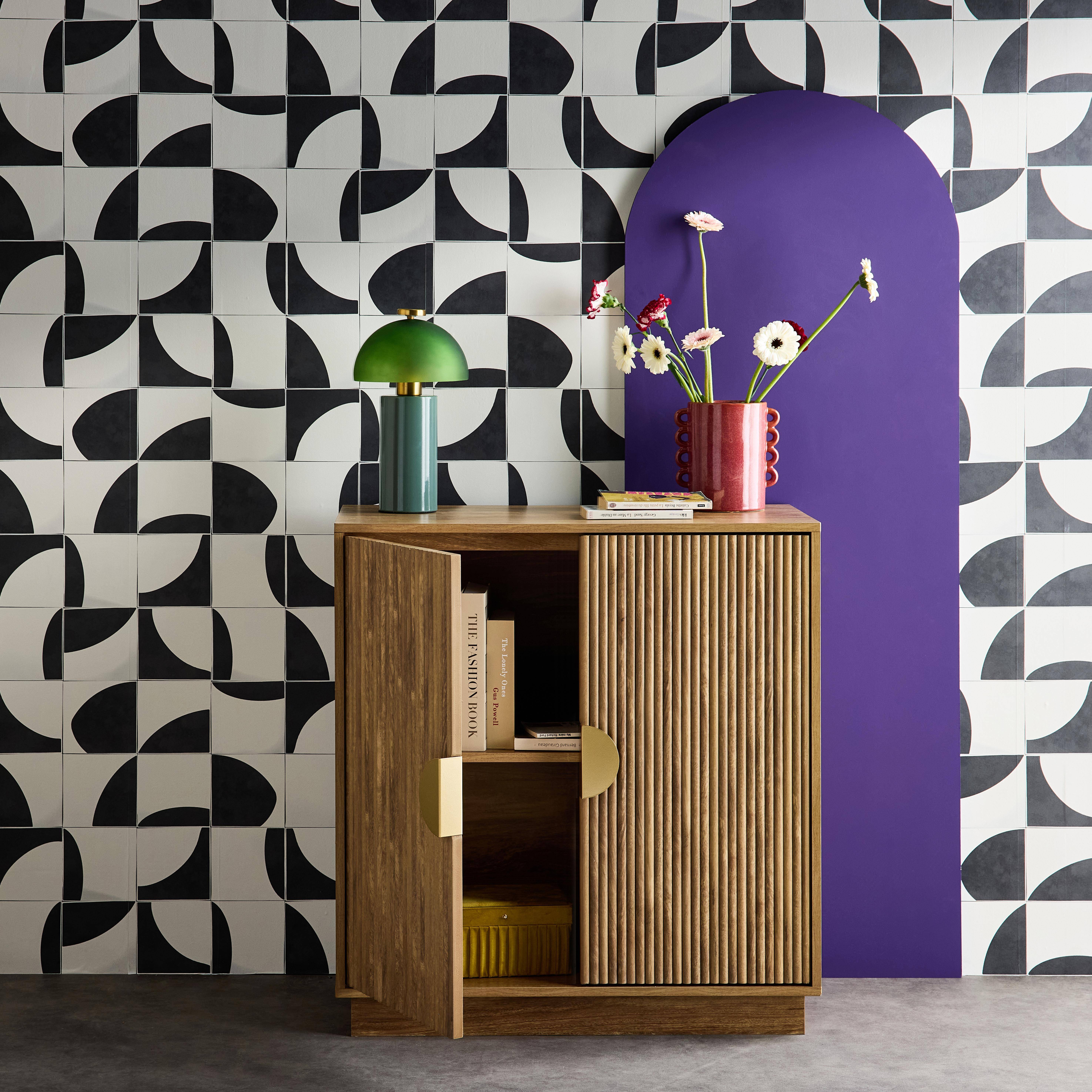 Celian - Aparador de 2 puertas, 80cm