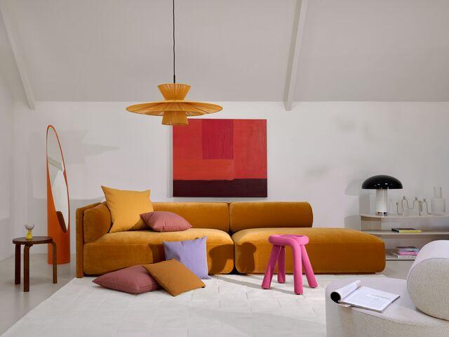 Solle hanglamp L Ø80 Terra