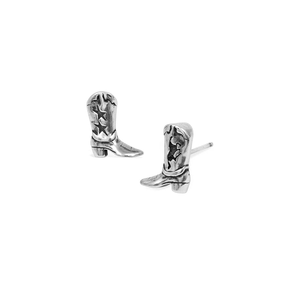 TWOJEYS - Boucles d'oreilles Boot Stud - Argent