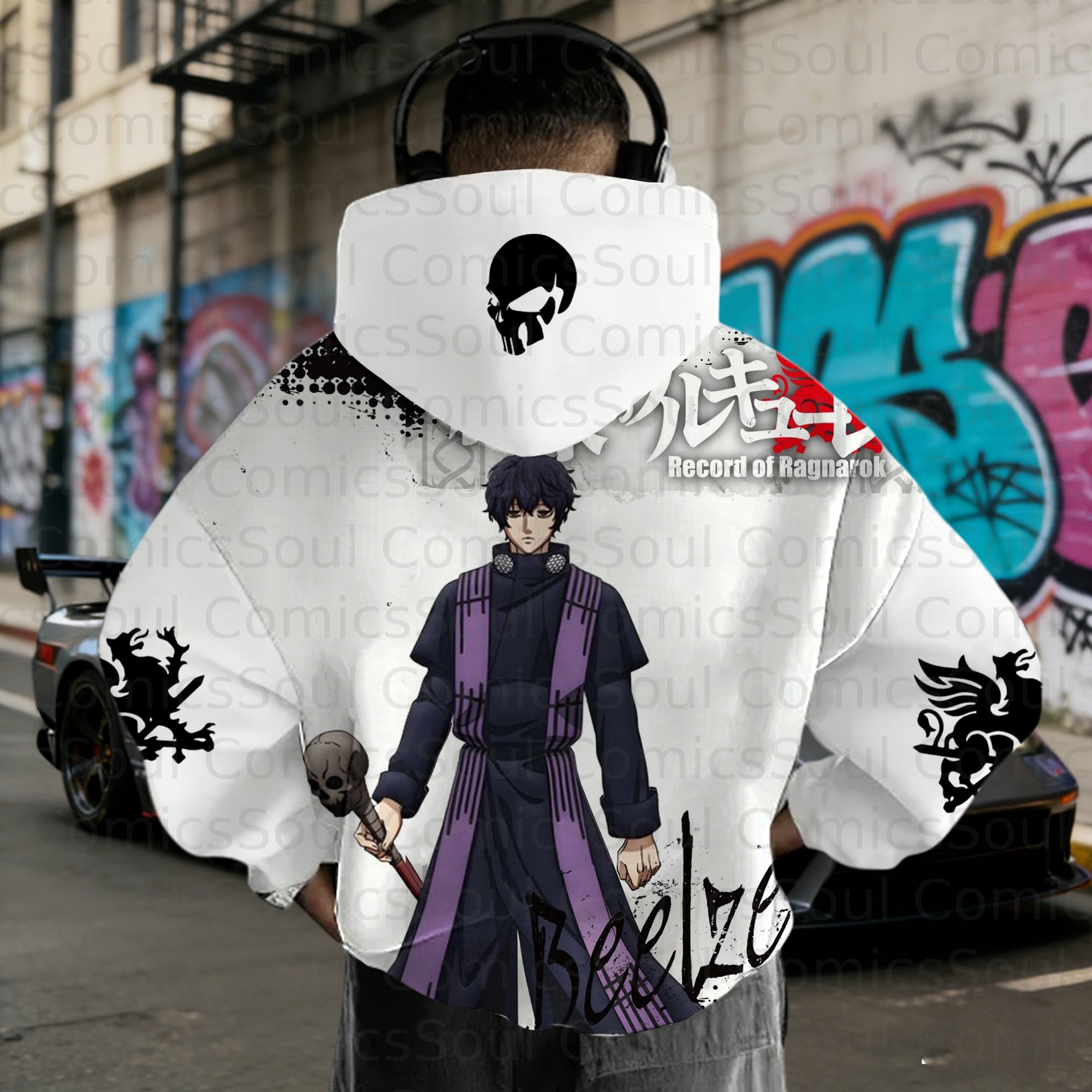 Unisex Graphic Streetwear Vintage Plush  Hoodie