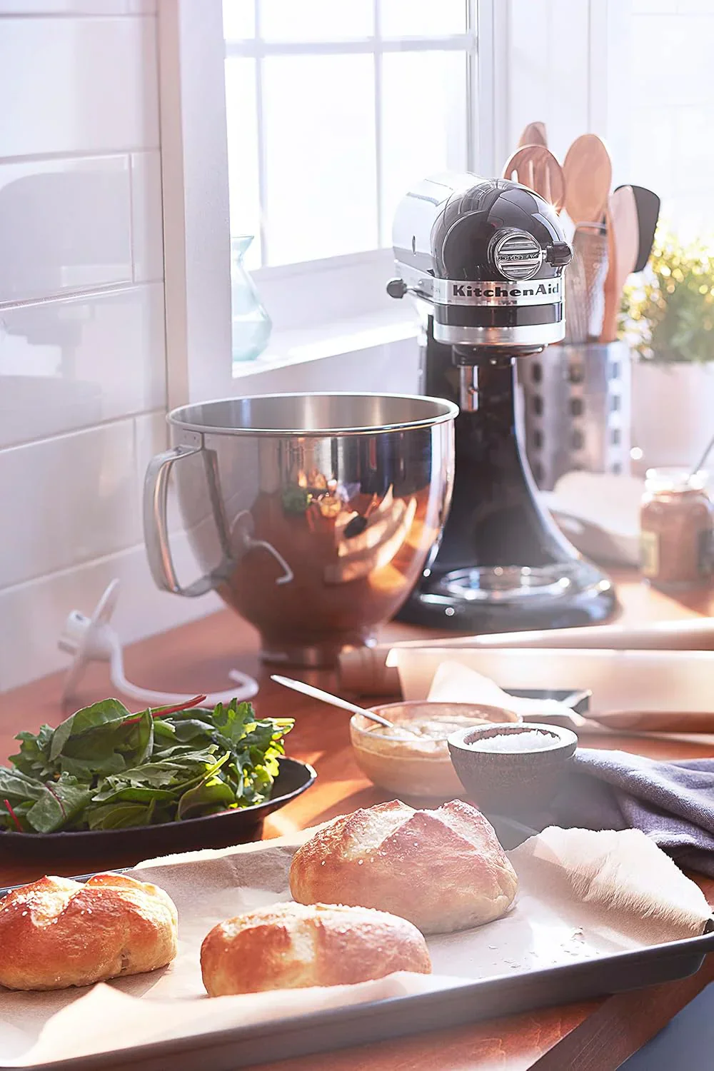 KitchenAid Artisan 5-Quart Tilt-Head Stand Mixer with Pour Flap