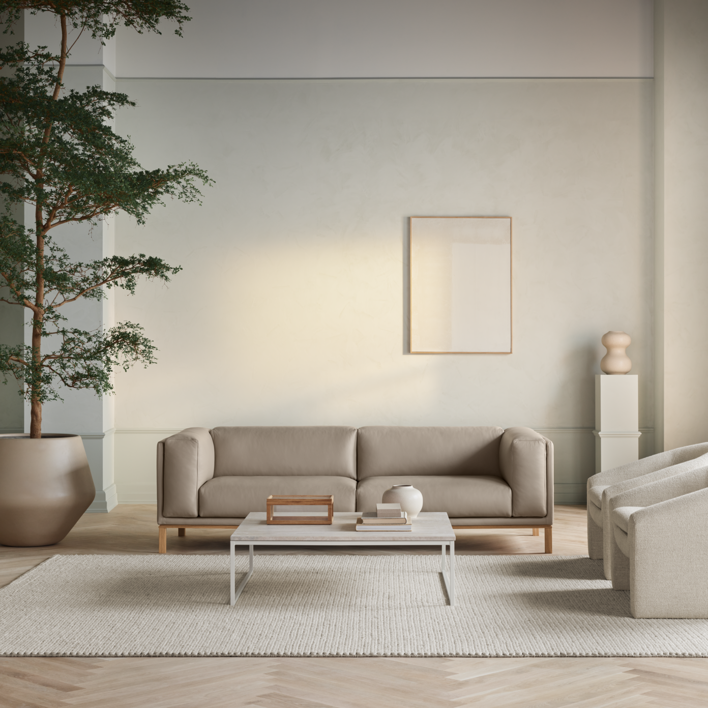 Bolia Cosy 3-zitsbank - Modulaire Elementen - Dark Beige