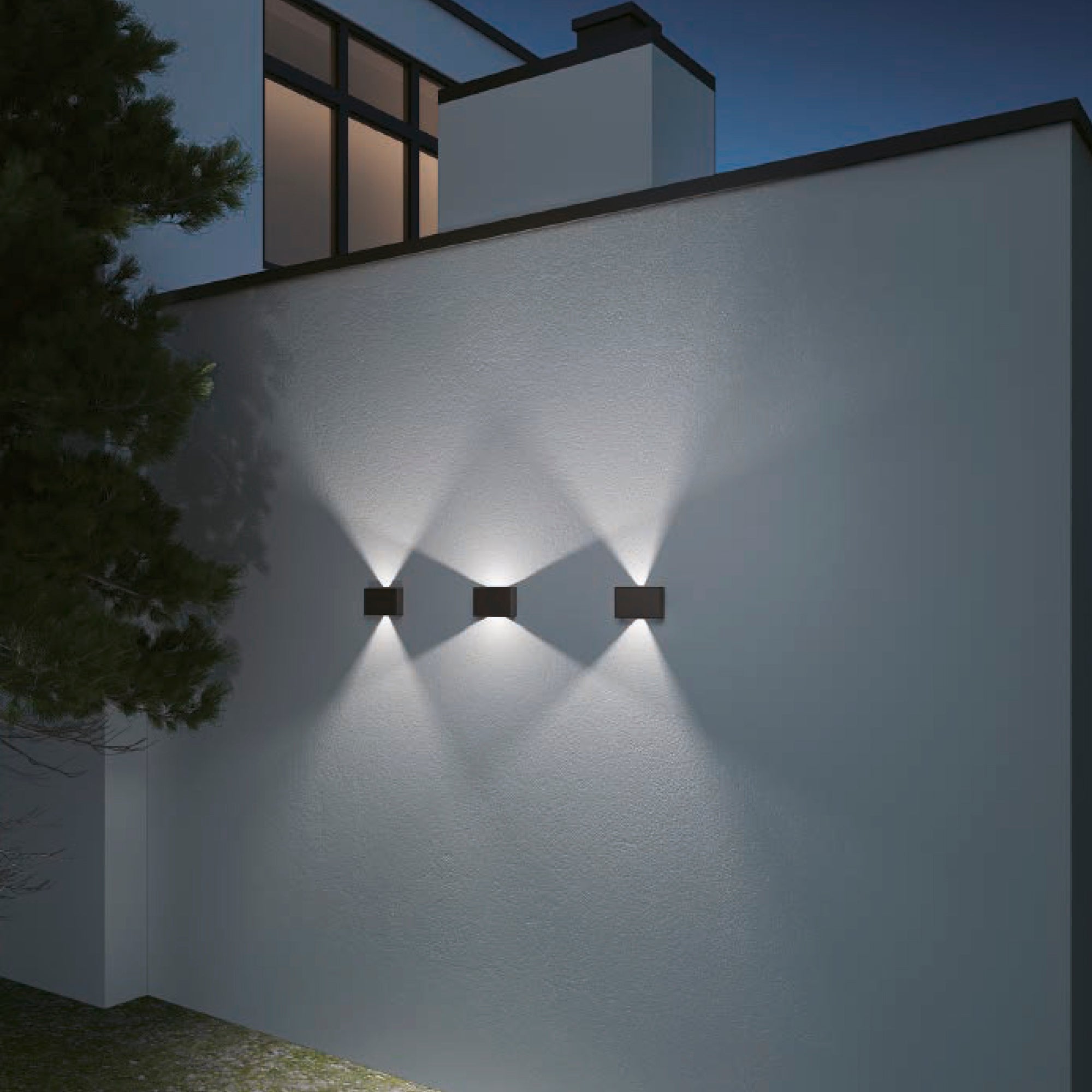 KS Verlichting Flatliner Muurlamp Zwart