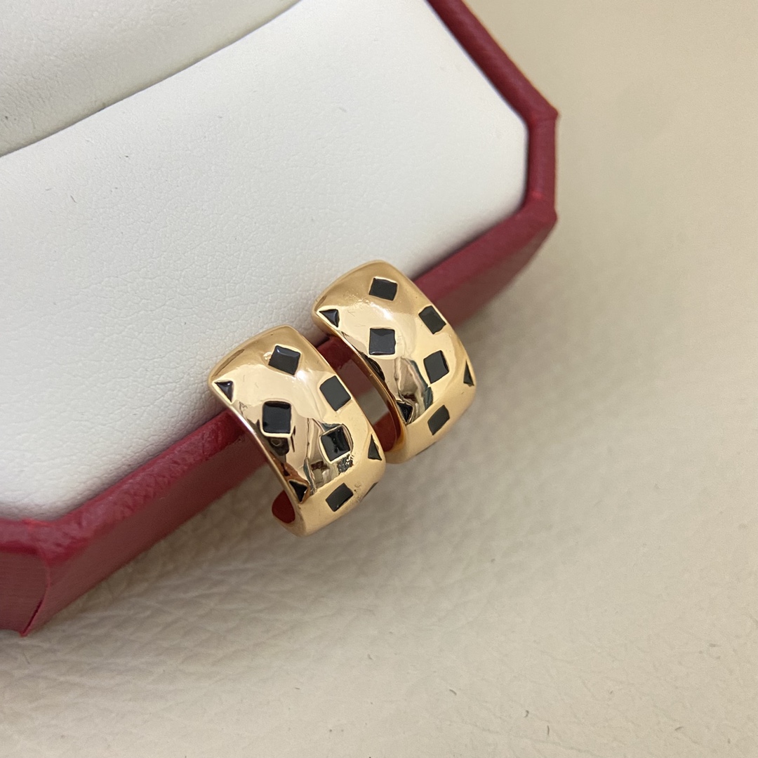 Cartier Leopard Panthère de Stud Earrings - Original Replica Club