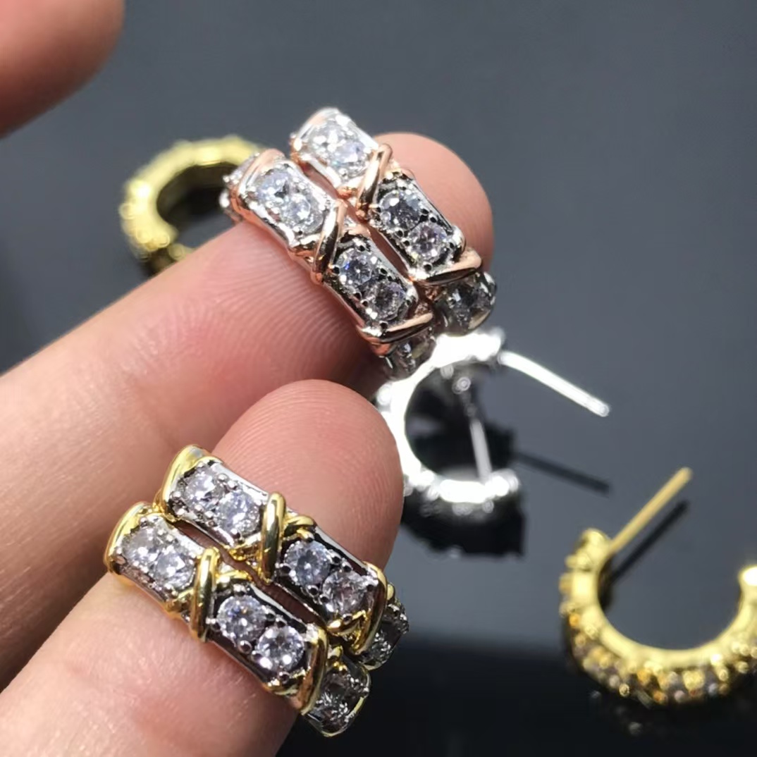 Tiffany Cross Earrings - Original Replica Club