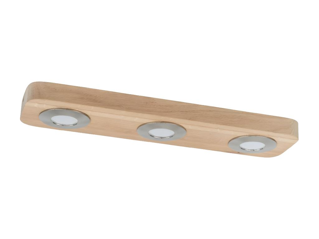 Lámpara de Techo Sunniva, Roble, Raso, 42x11x3 cm, hogardiseno