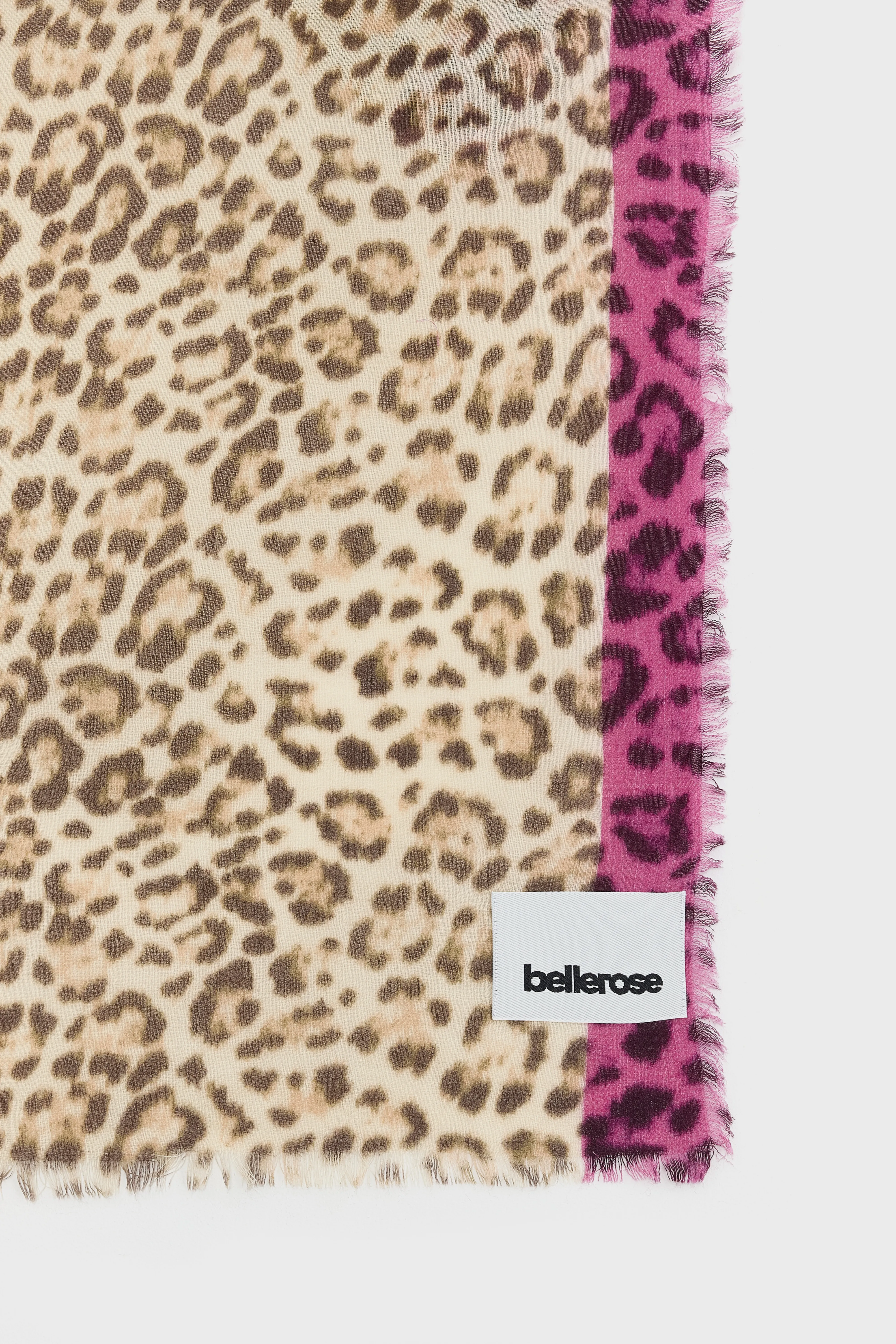Bellerose Sowo leopard-print scarf (261 / W / DISPLAY A)