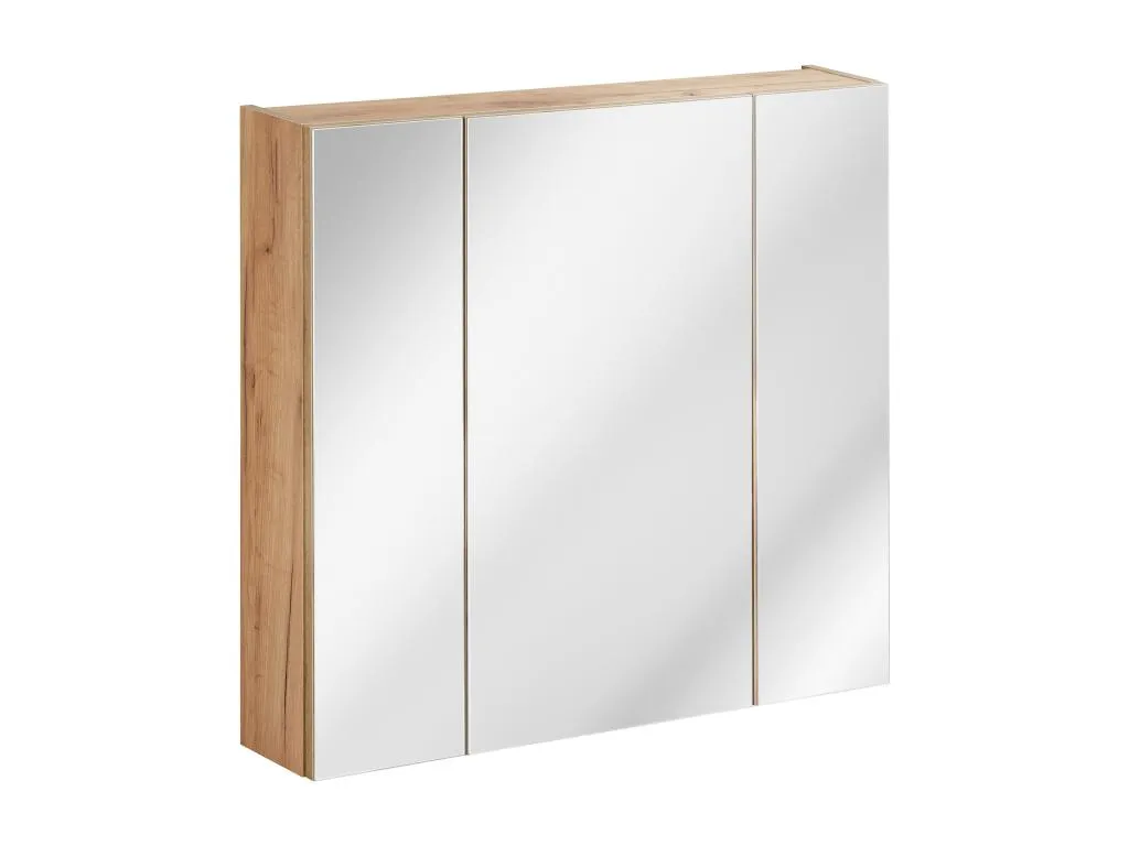 Armarios Con Espejo Andreuworldcasa MC80 3D 80x16x75 Beige