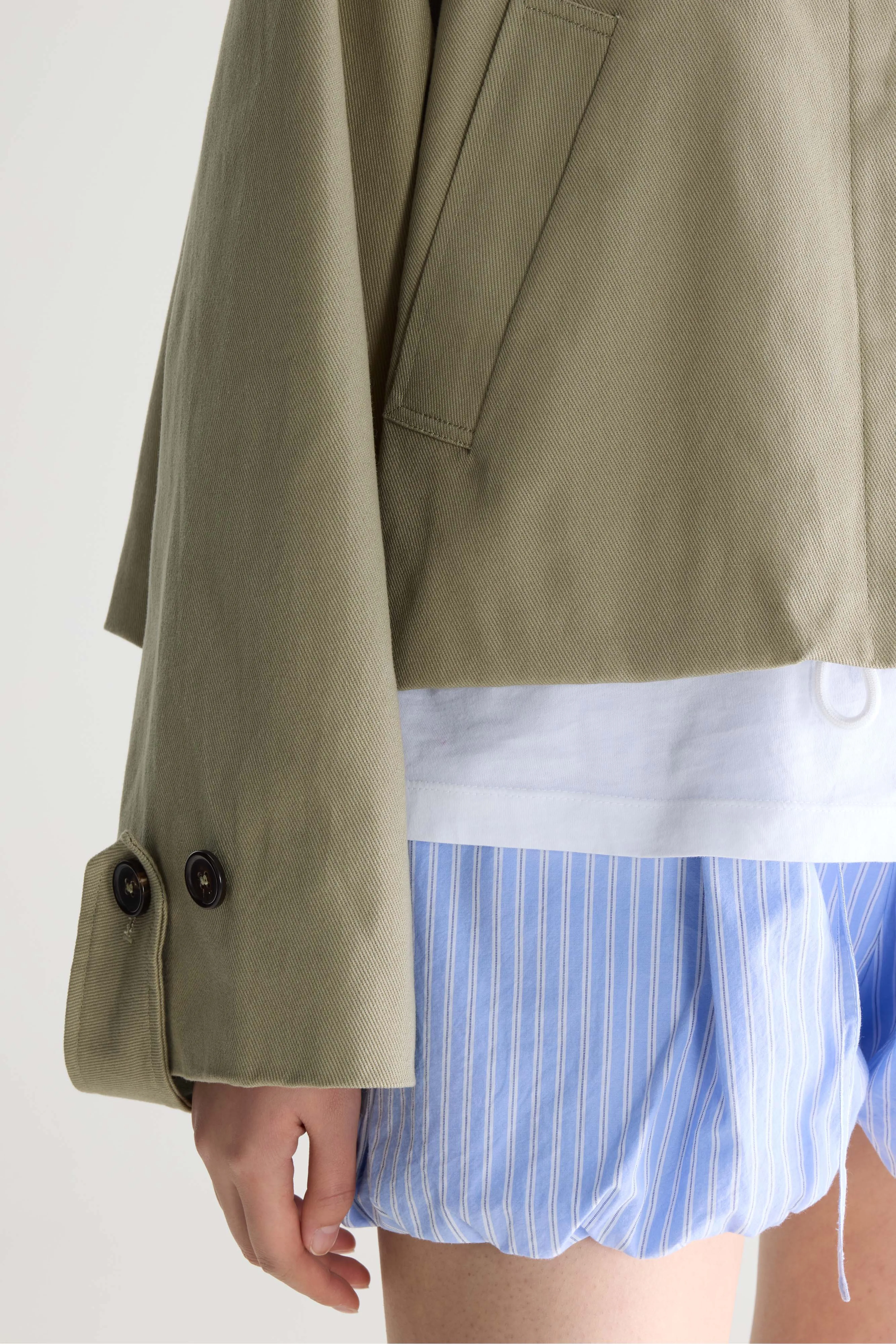 Bellerose Jessy denim jacket (261 / W / EUCALYPTUS)