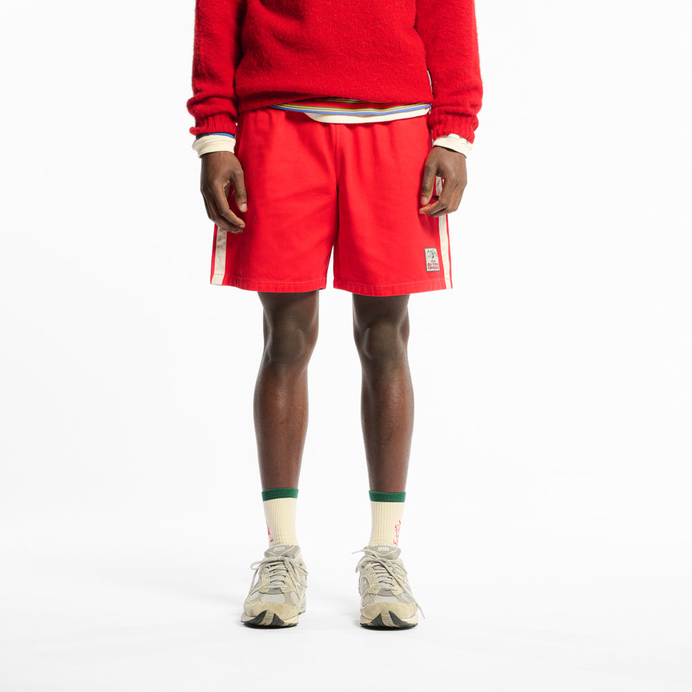 Au Vieux Campeur - Short Bicolore Etienne - Rouge