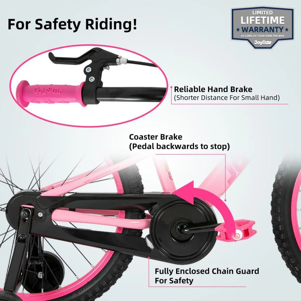 JOYSTAR NEO 20 Inch Kids Bike with Training Wheels