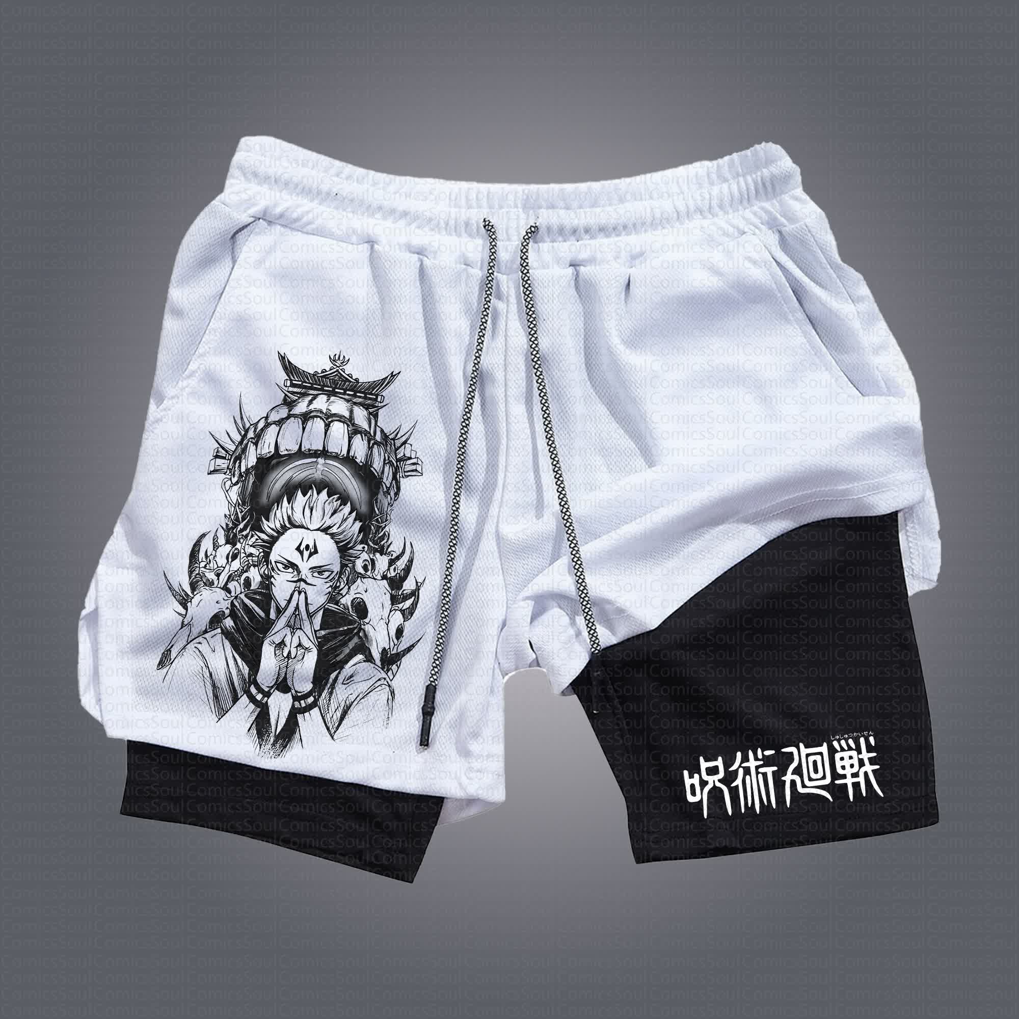 Unisex Casual Anime Streetwear Shorts 丨Comicssoul