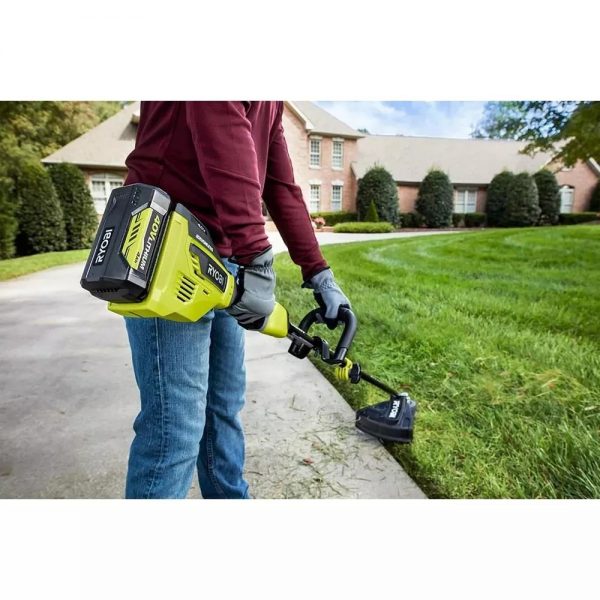 2025 40V Brushless 20 in. Walk Behind Self Propelled Mower String Trimmer Leaf Blower with (2) Batteries and (2) Chargers