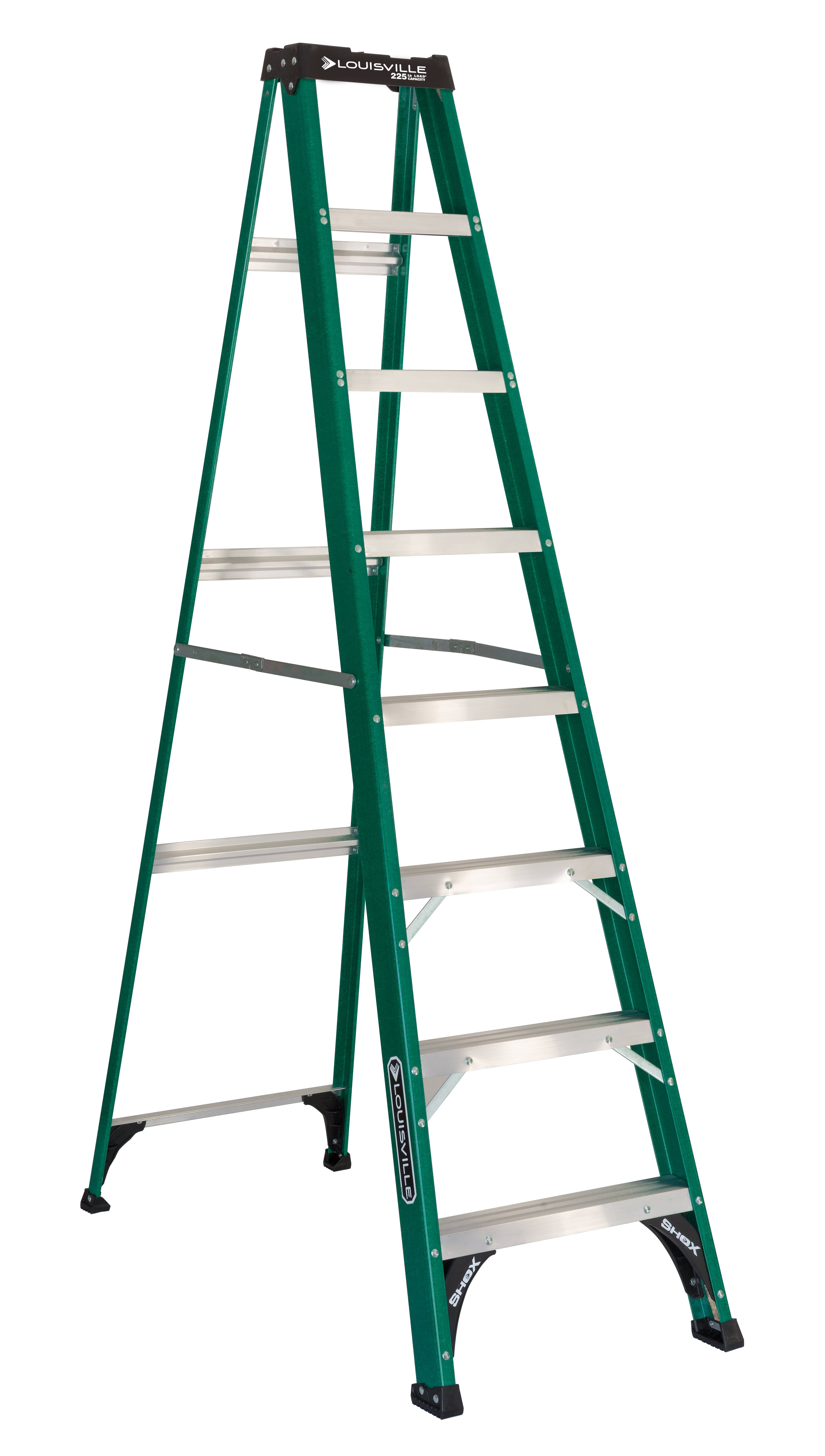 Louisville 8 ft. Fiberglass Step Ladder - DADFS4008(8 ft)