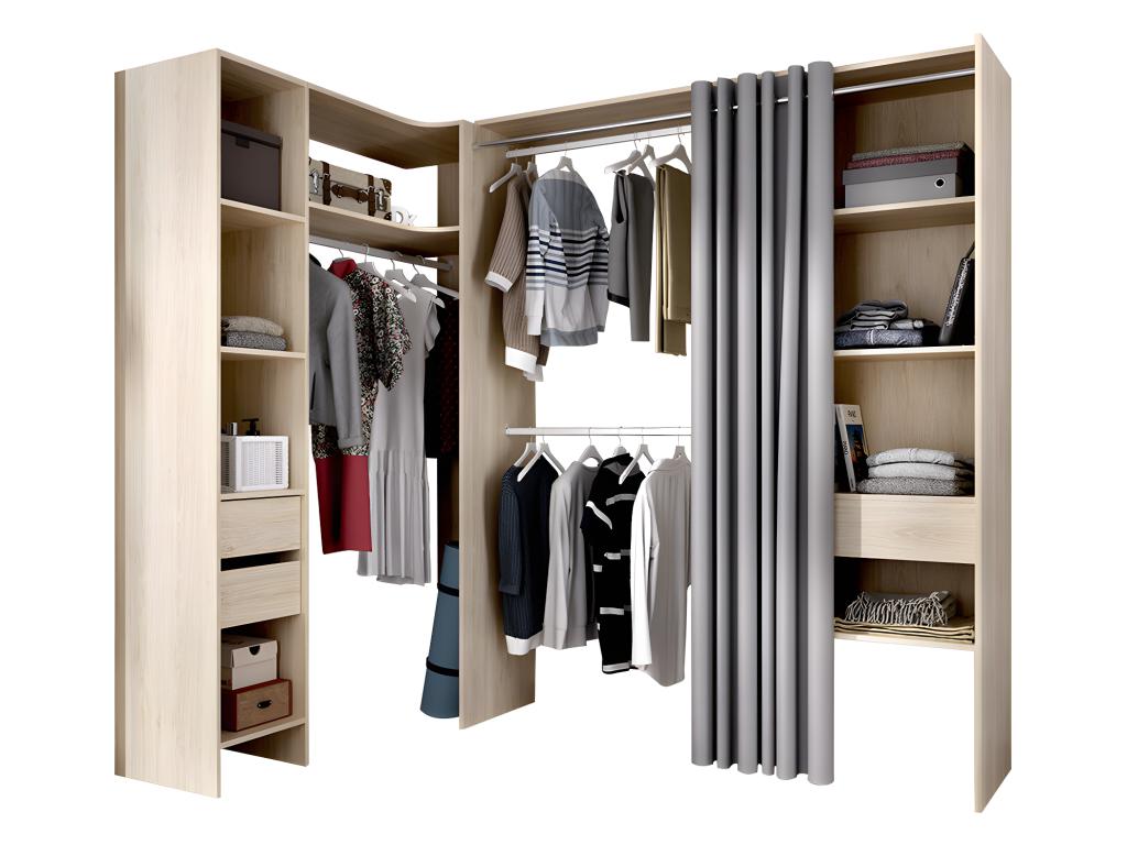 Cómoda multifuncional colorida, incluye cuatro cajones + dos armarios, 77,6  x  107  x  41,3 cm - RiRpER1450aa