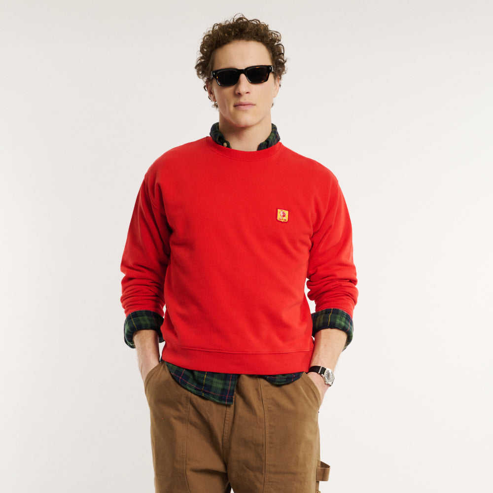 Au Vieux Campeur - Sweat Gaston - Rouge