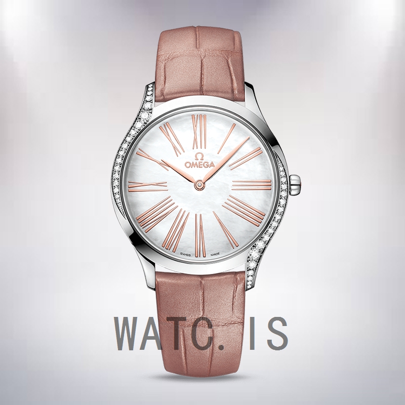 Omega De Ville 36mm 428.18.36.60.05.002 Ladies Silver-tone White Dial